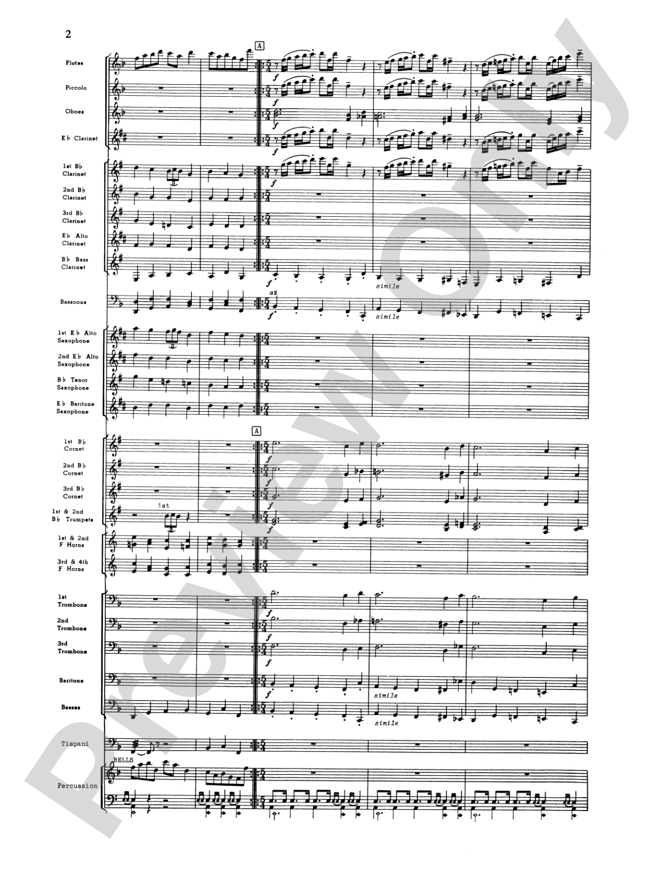 Third Suite (I. March, II. Waltz, III. Rondo): Concert Band Conductor Score & Parts