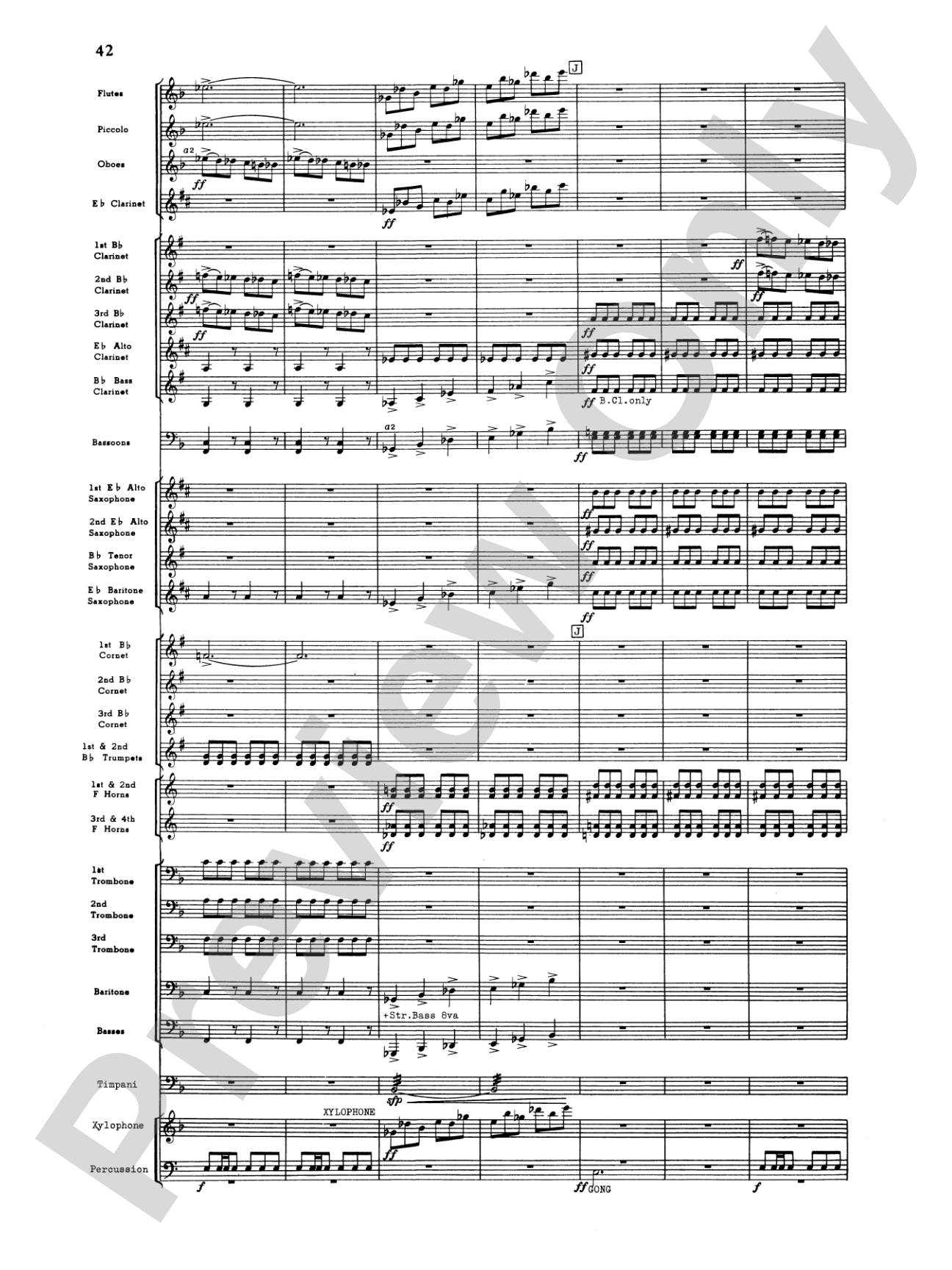 Third Suite (I. March, II. Waltz, III. Rondo): Concert Band Conductor Score & Parts