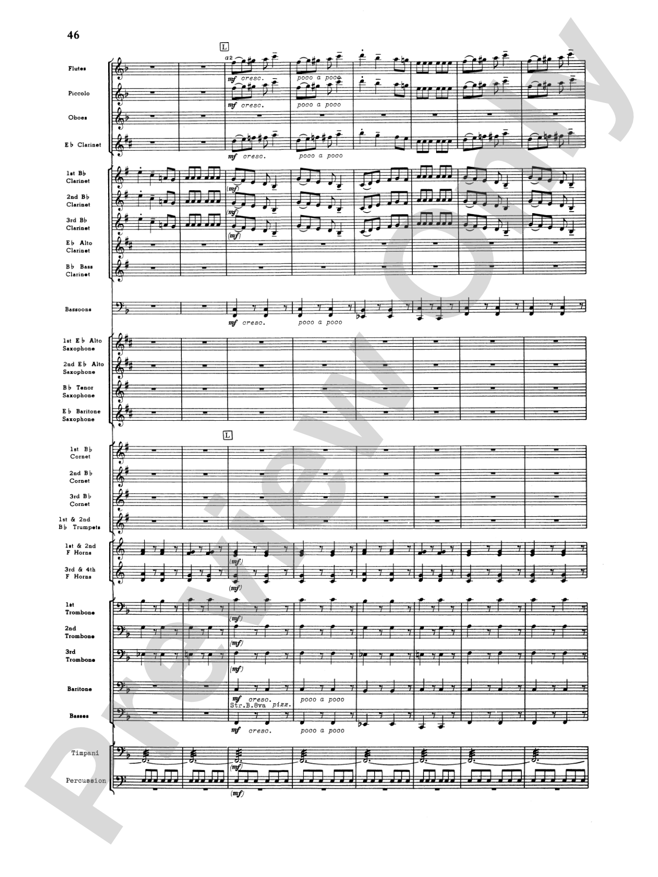 Third Suite (I. March, II. Waltz, III. Rondo): Concert Band Conductor Score & Parts