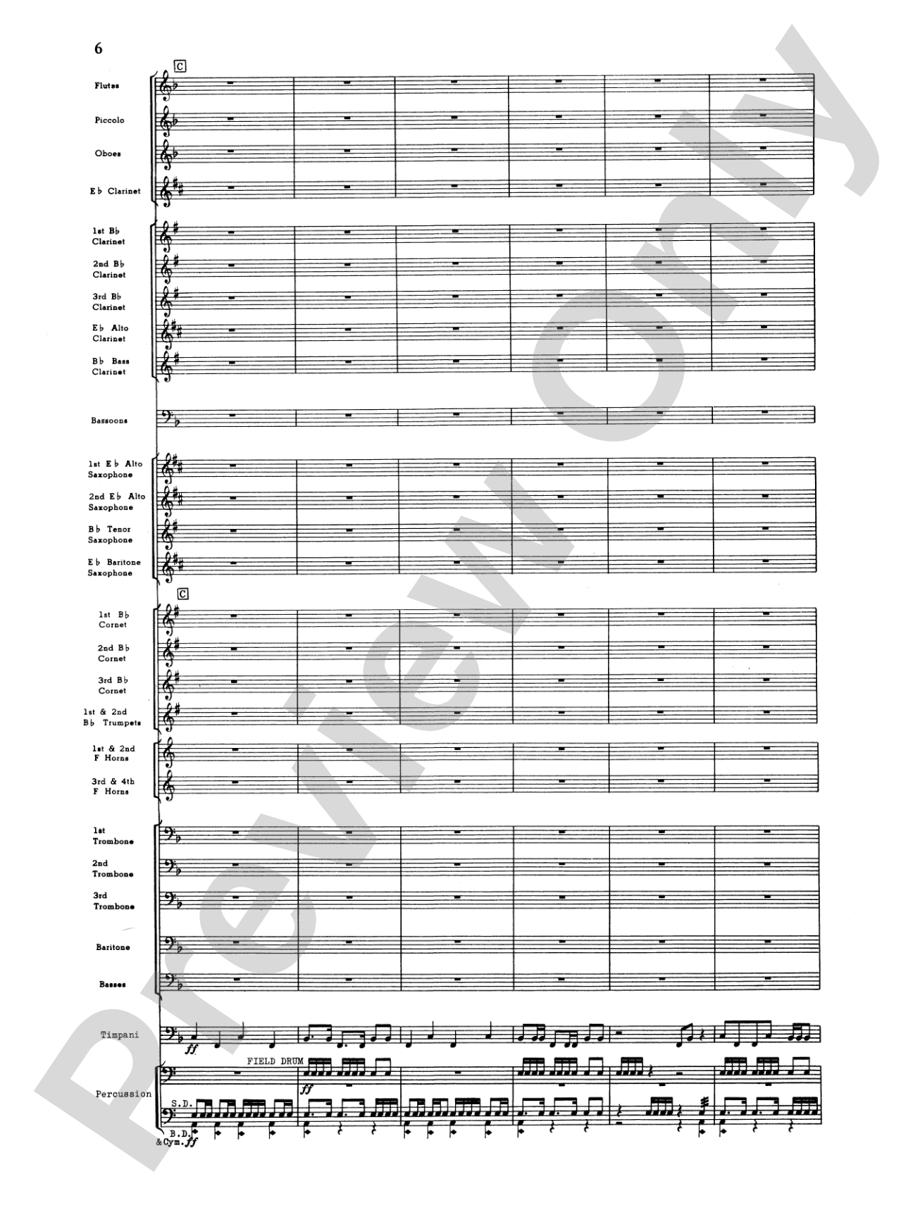 Third Suite (I. March, II. Waltz, III. Rondo): Concert Band Conductor Score & Parts