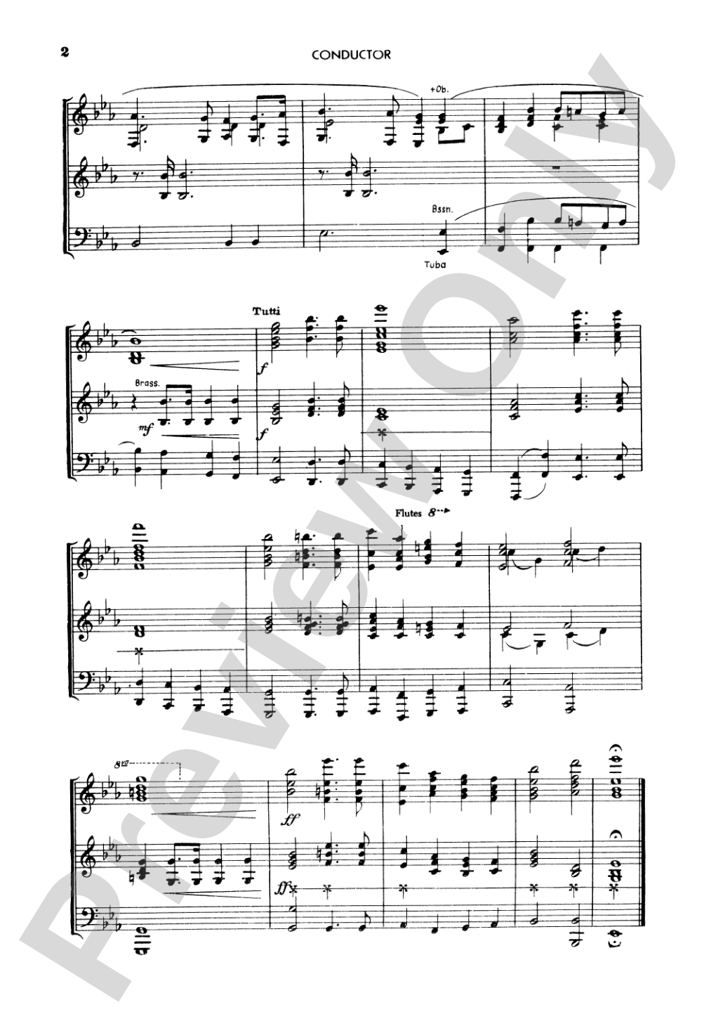 O Canada / God Save the Queen / Star-Spangled Banner: Concert Band Conductor Score & Parts
