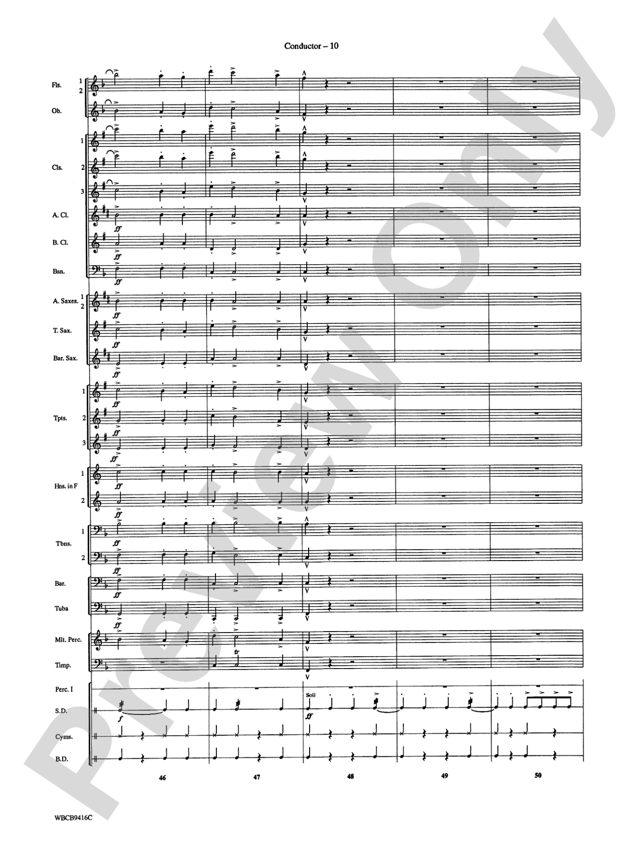 Strike Up the Band: Score