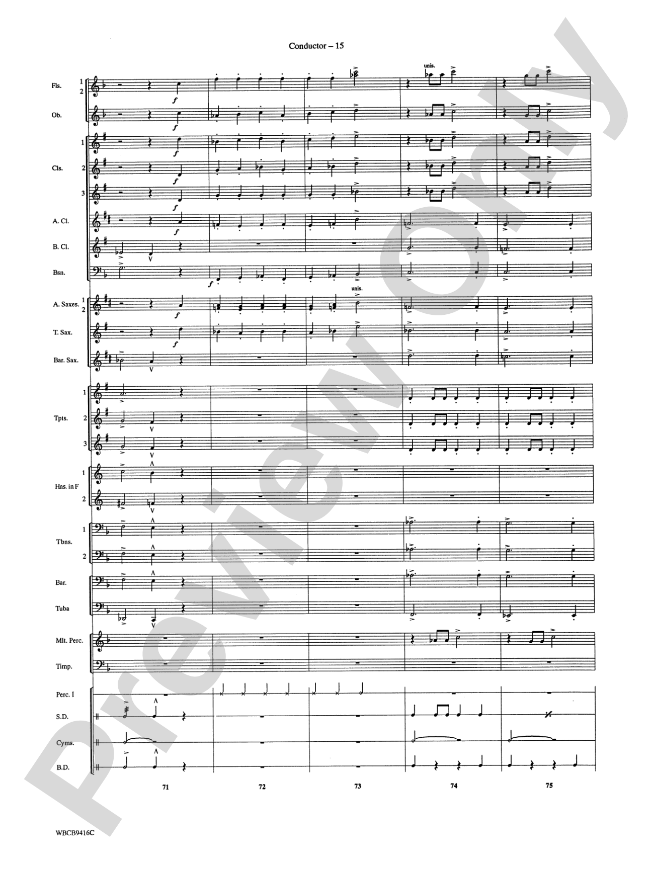 Strike Up the Band: Score