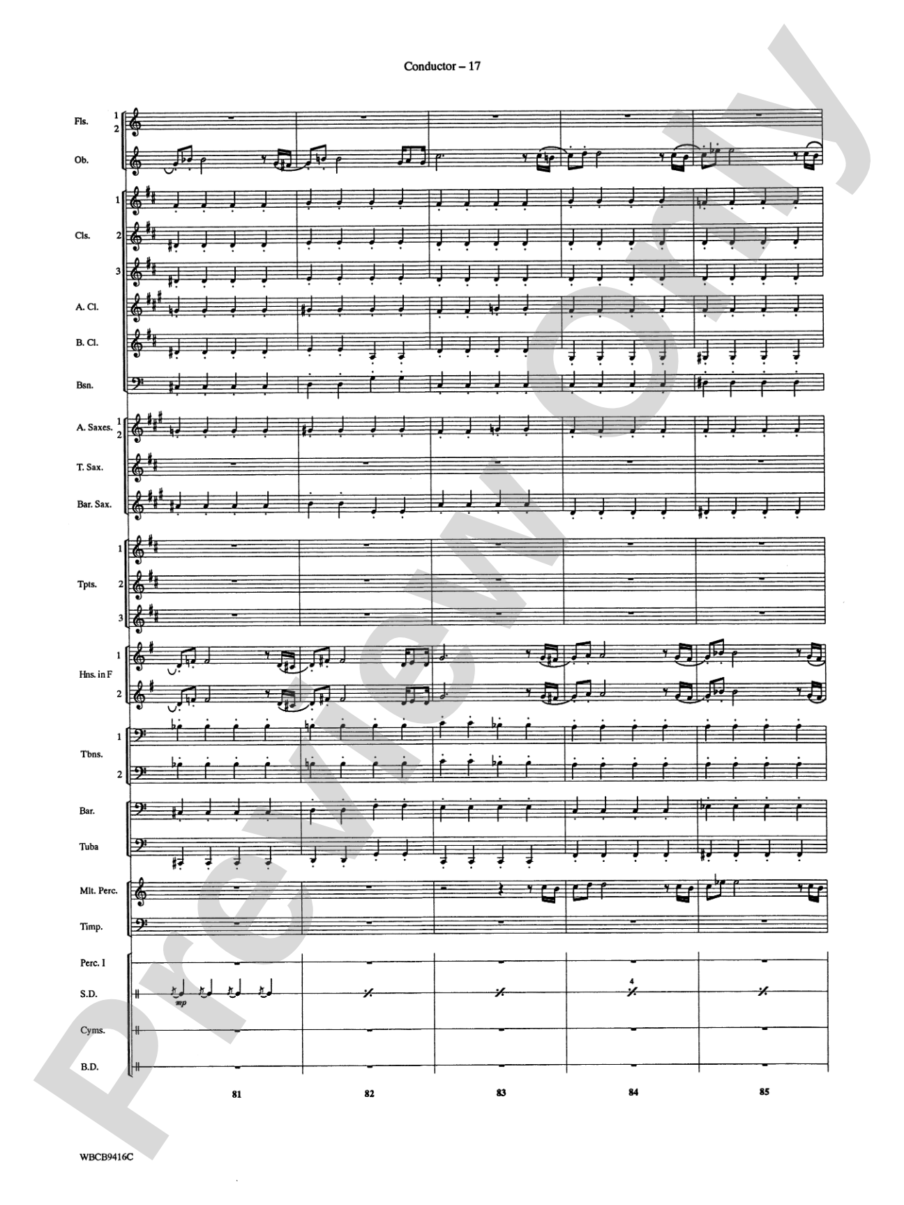 Strike Up the Band: Score