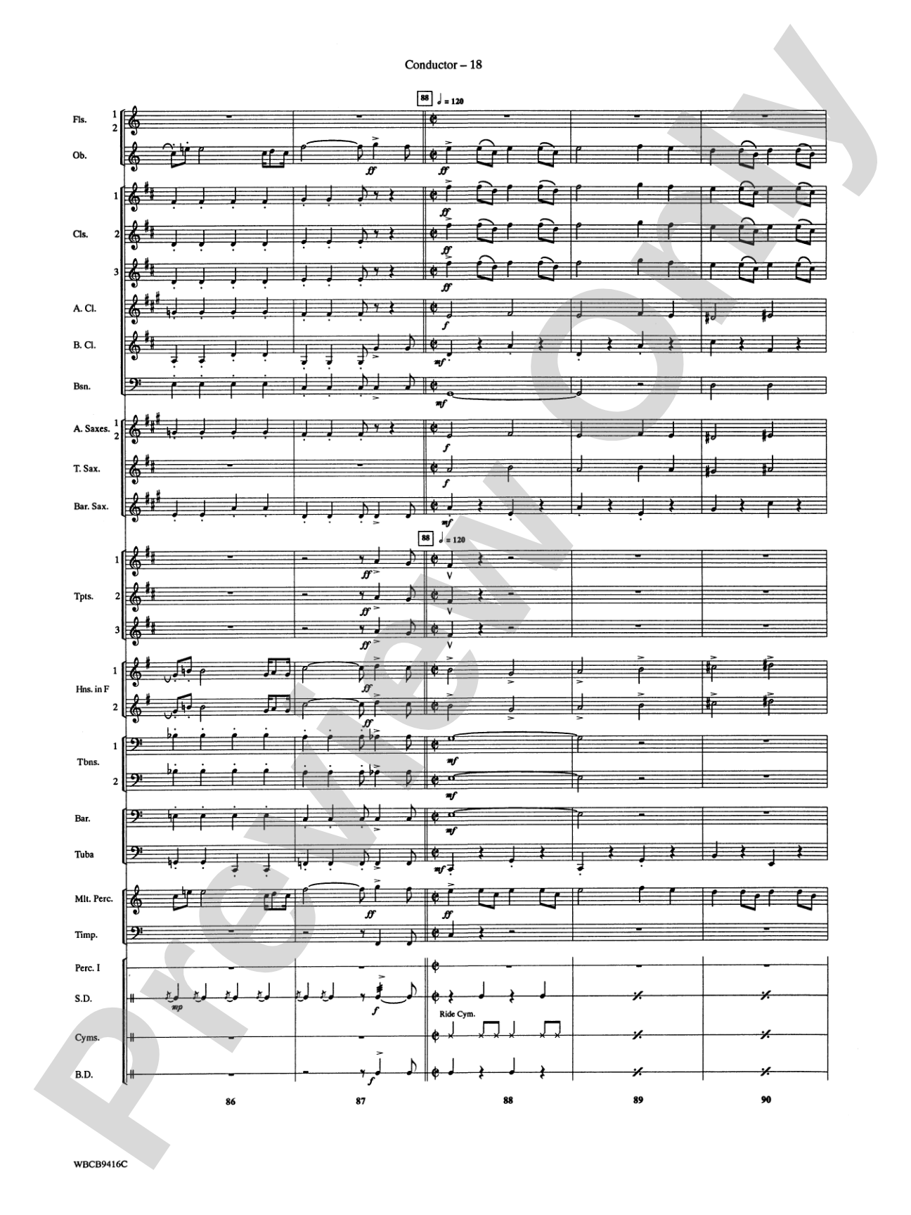 Strike Up the Band: Score