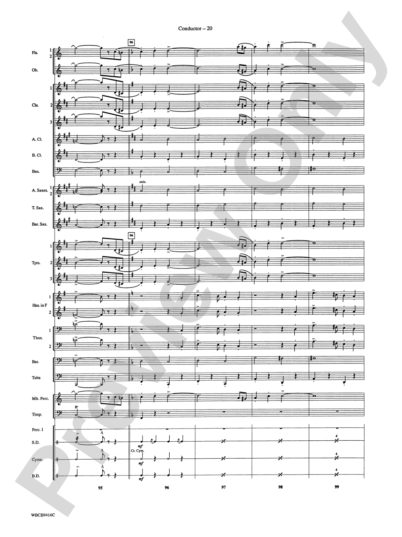 Strike Up the Band: Score