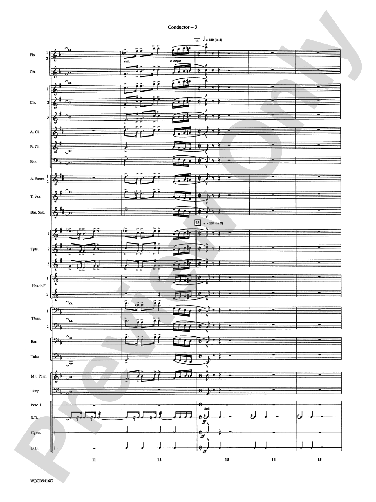 Strike Up the Band: Score