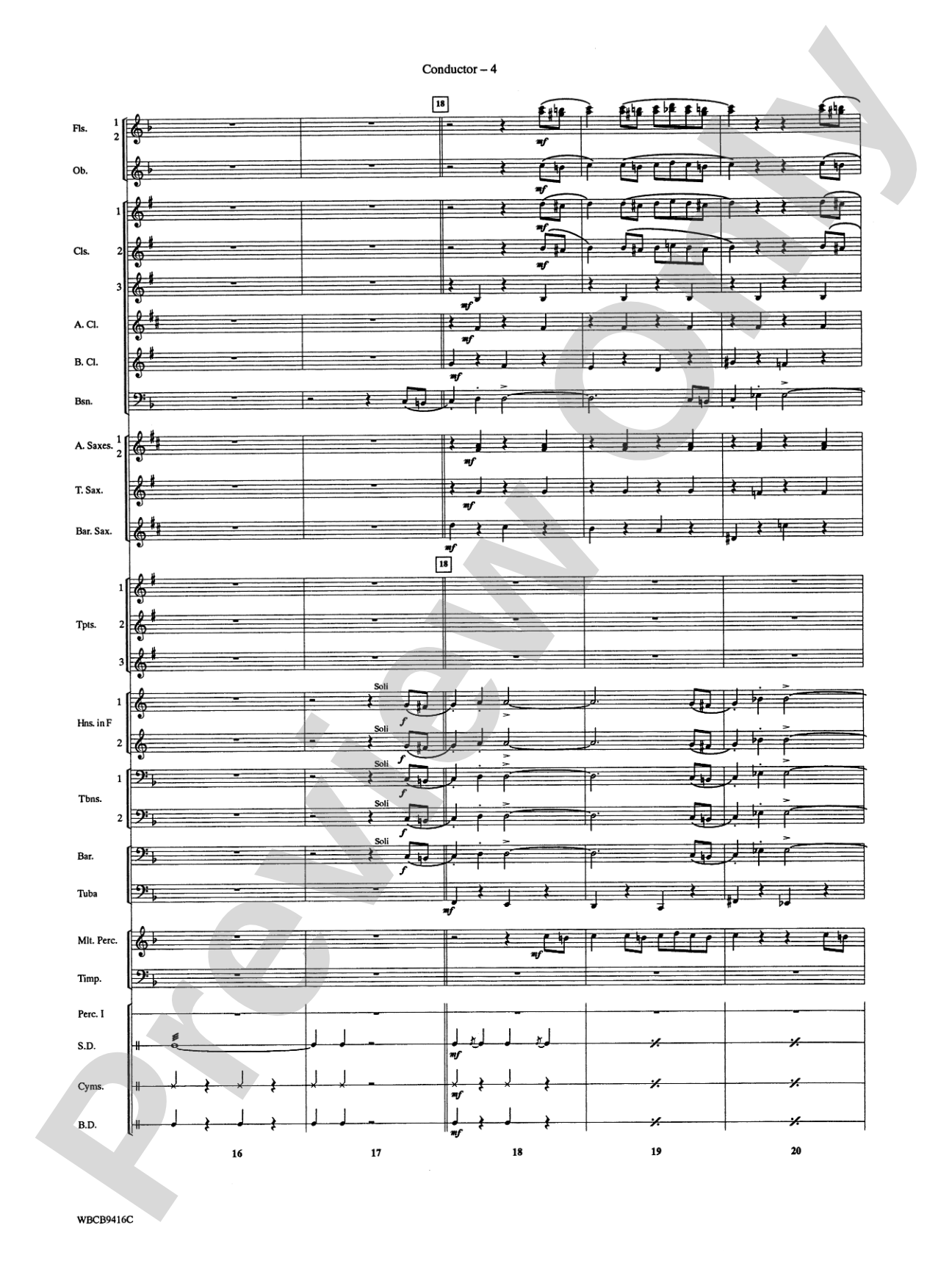 Strike Up the Band: Score