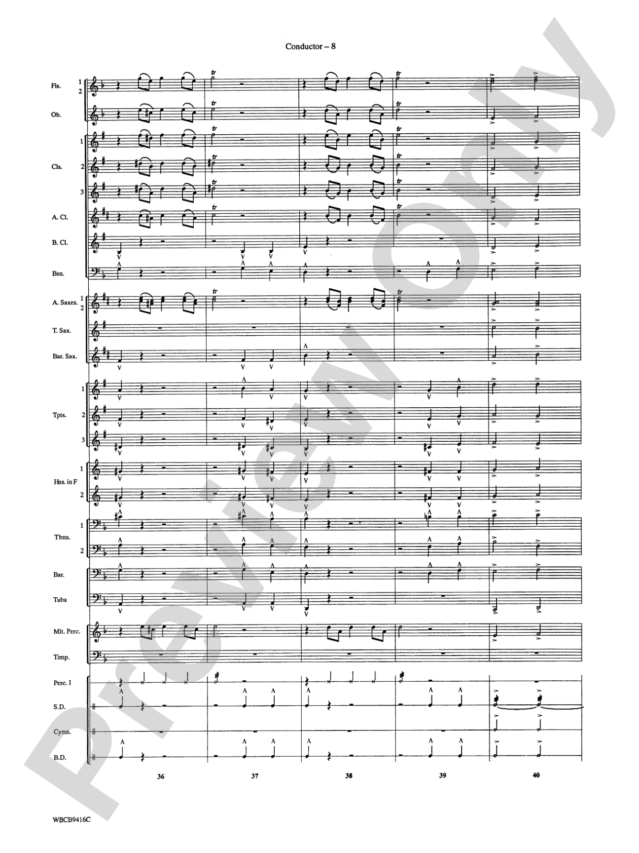 Strike Up the Band: Score