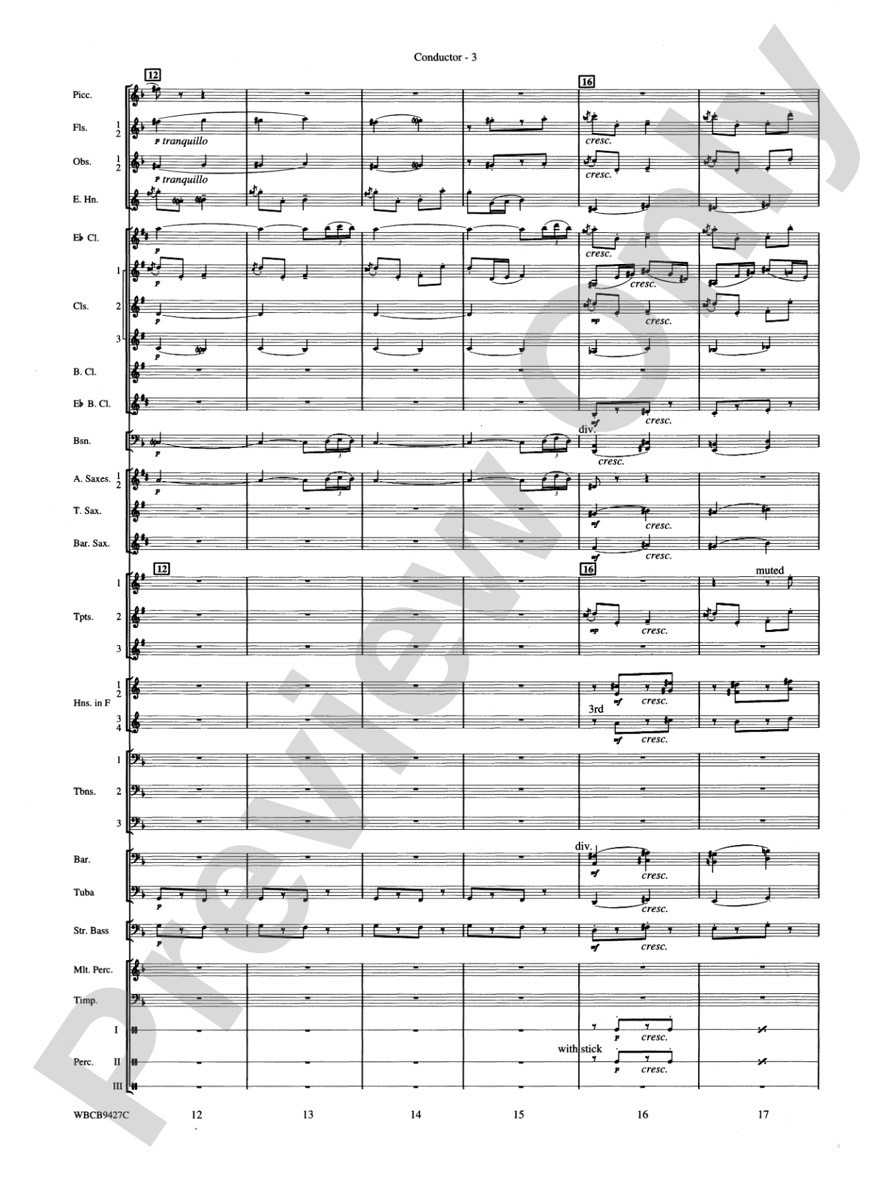An American in Paris: Concert Band Conductor Score & Parts