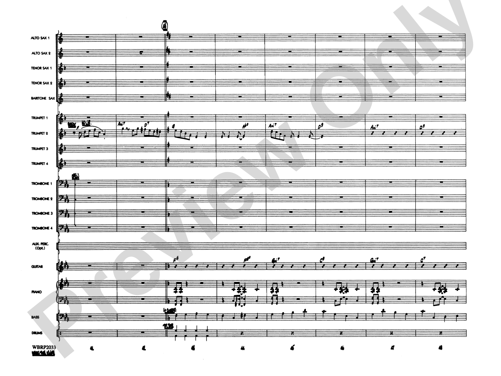 Mack the Knife (from The Threepenny Opera): Jazz Ensemble Conductor Score & Parts