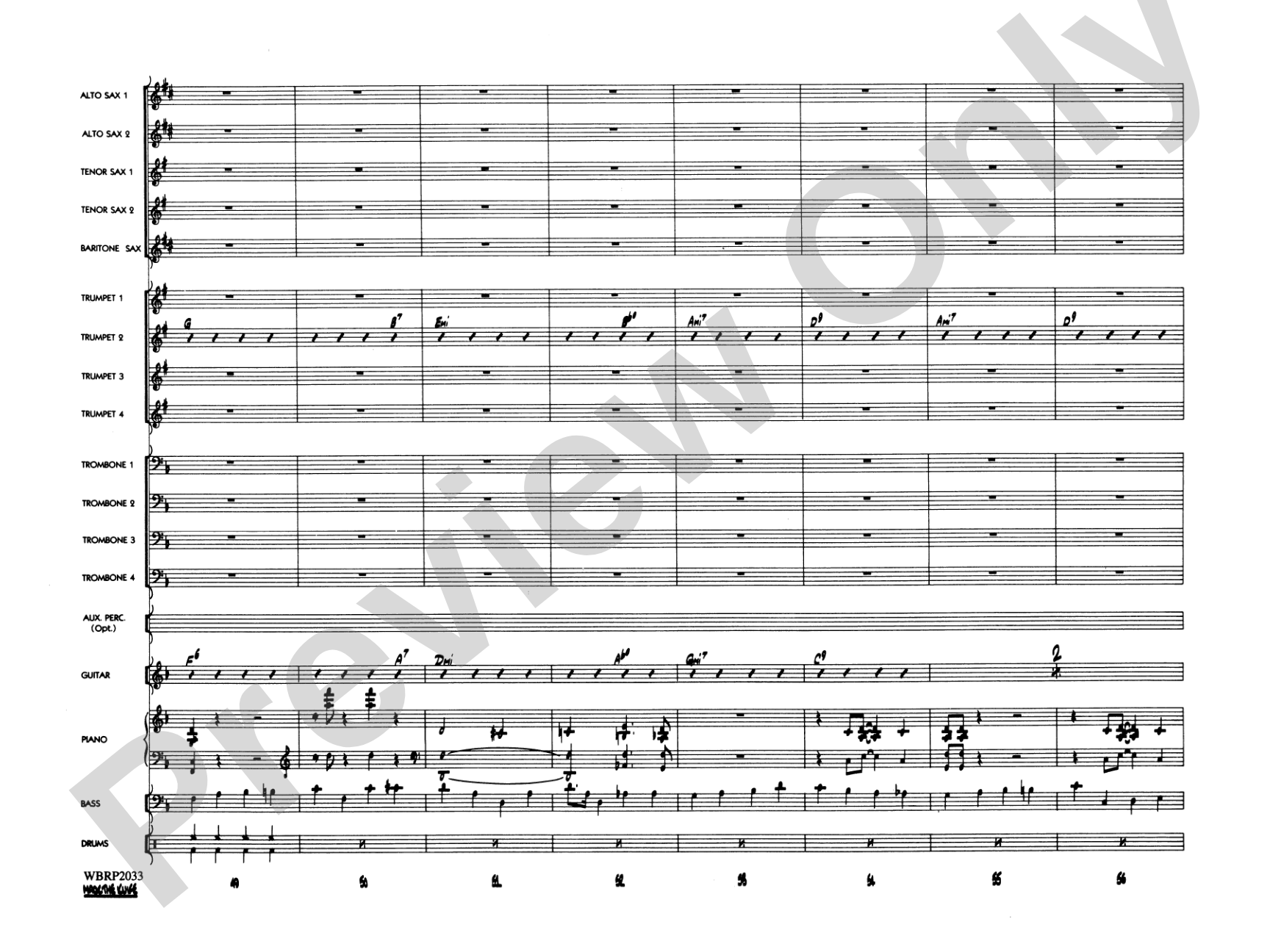 Mack the Knife (from The Threepenny Opera): Jazz Ensemble Conductor Score & Parts