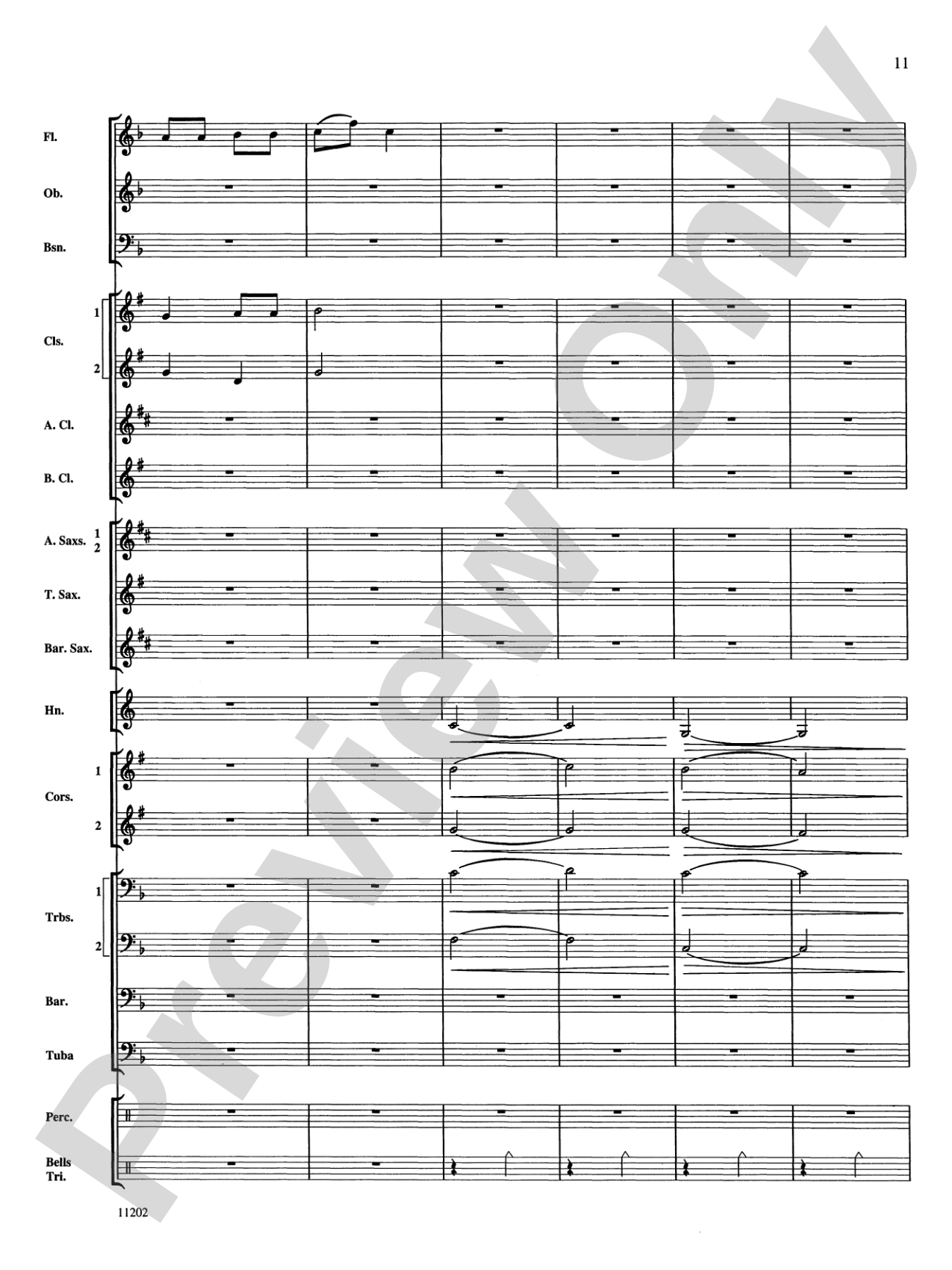 Hungarian Dance No. 5: Concert Band Conductor Score & Parts