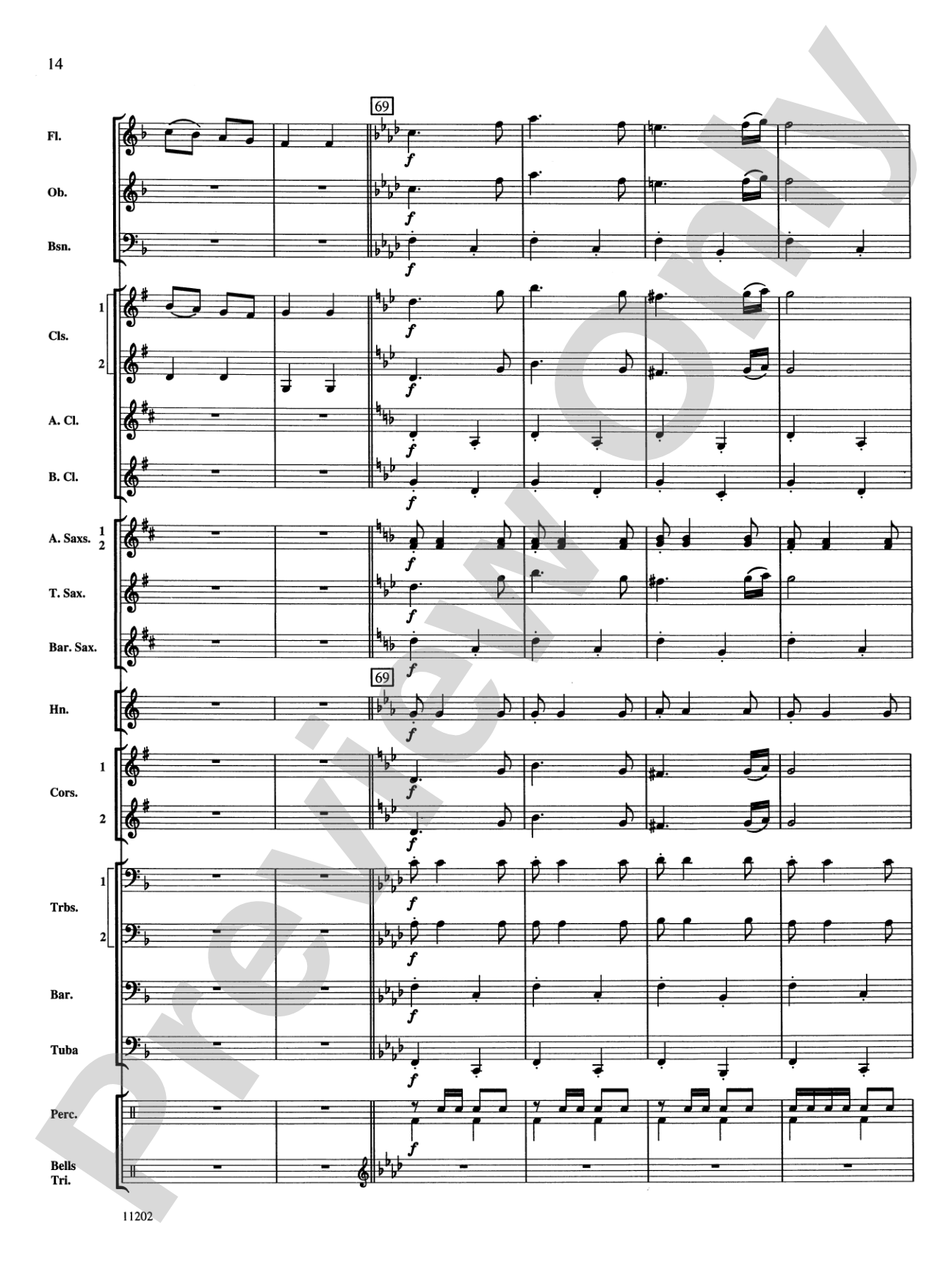 Hungarian Dance No. 5: Concert Band Conductor Score & Parts