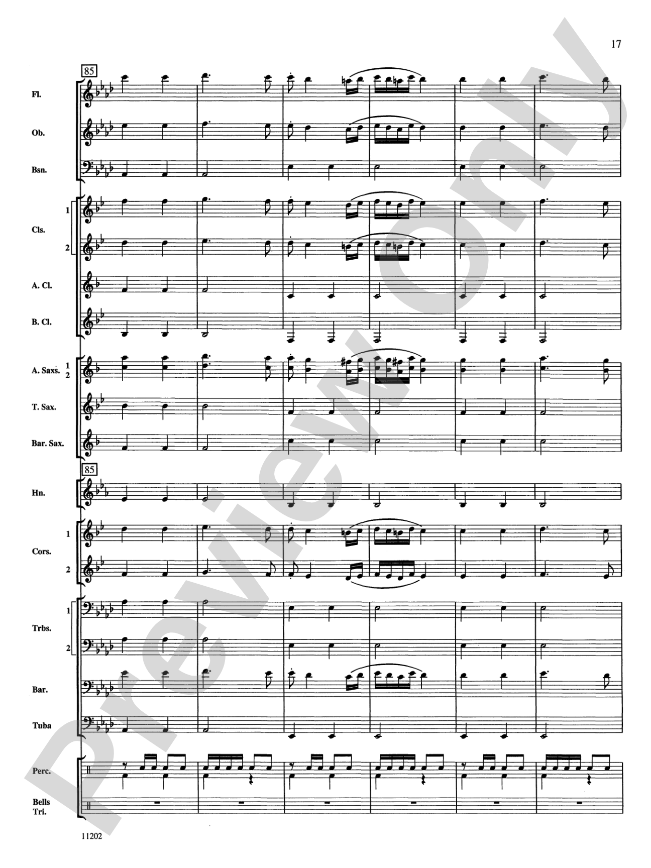 Hungarian Dance No. 5: Concert Band Conductor Score & Parts