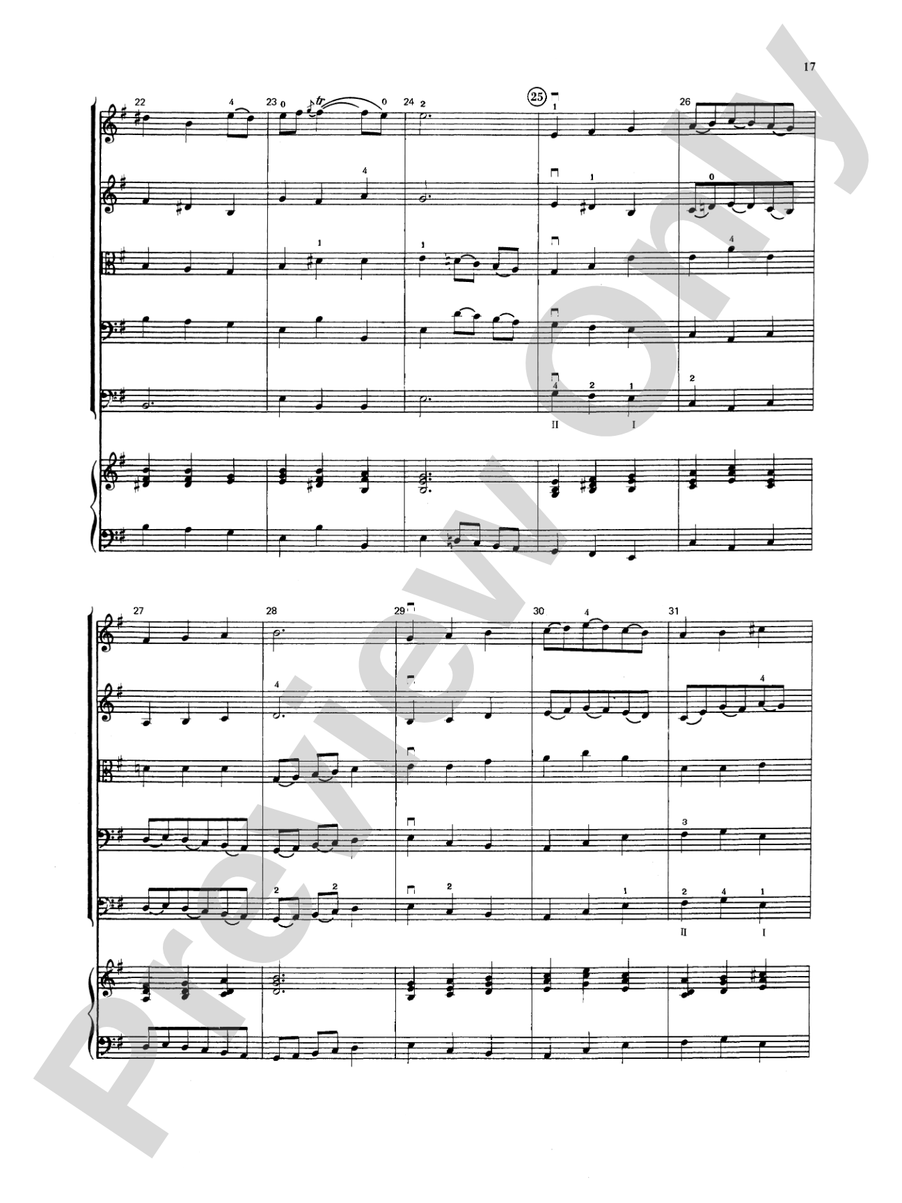 Baroque Suite No. 1: String Orchestra Conductor Score & Parts