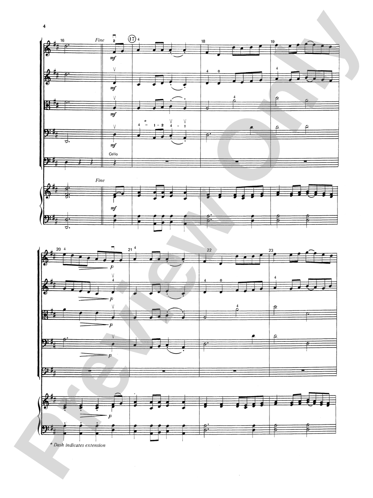 Baroque Suite No. 1: String Orchestra Conductor Score & Parts