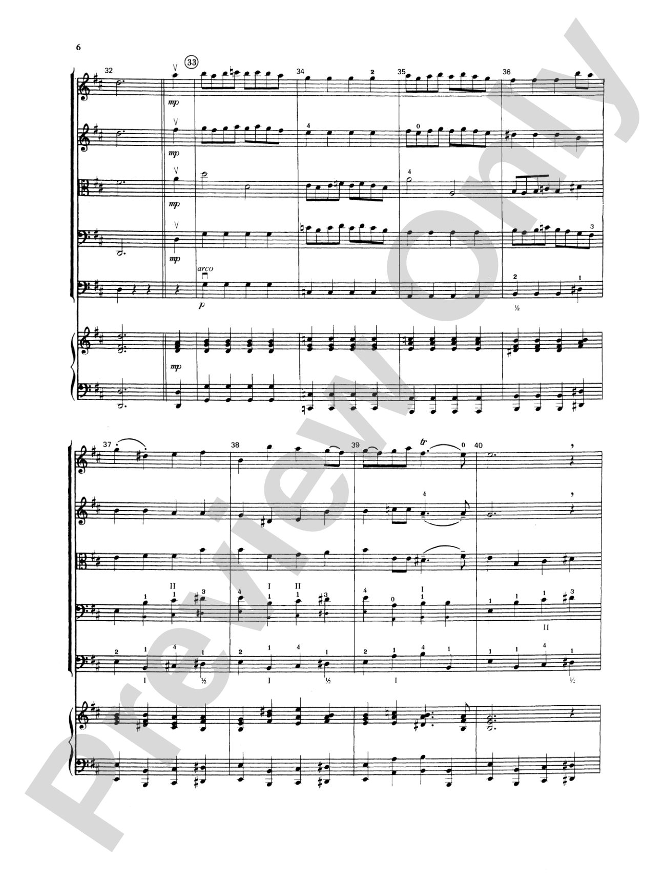 Baroque Suite No. 1: String Orchestra Conductor Score & Parts