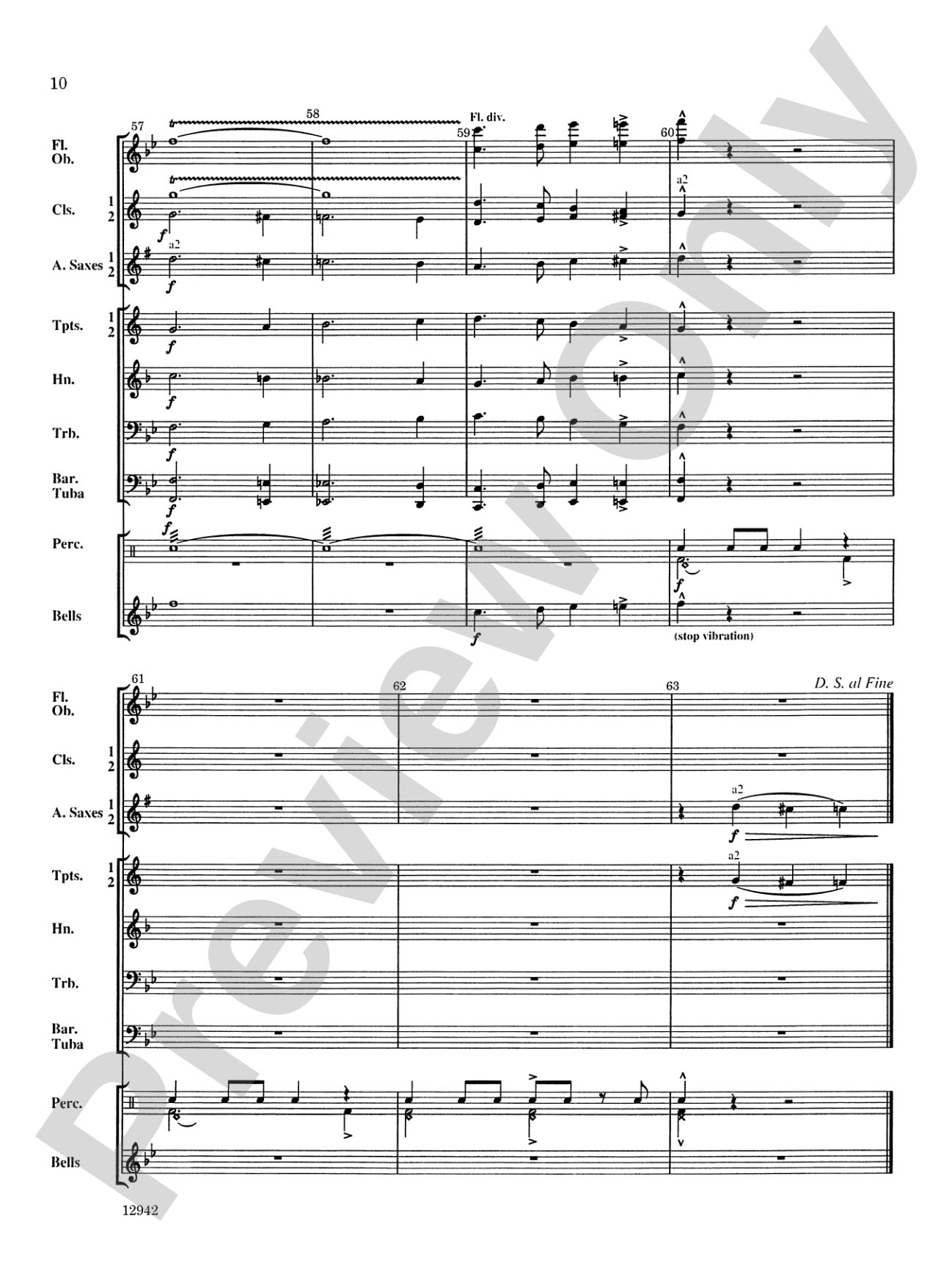 March to the Big Top: Concert Band Conductor Score & Parts