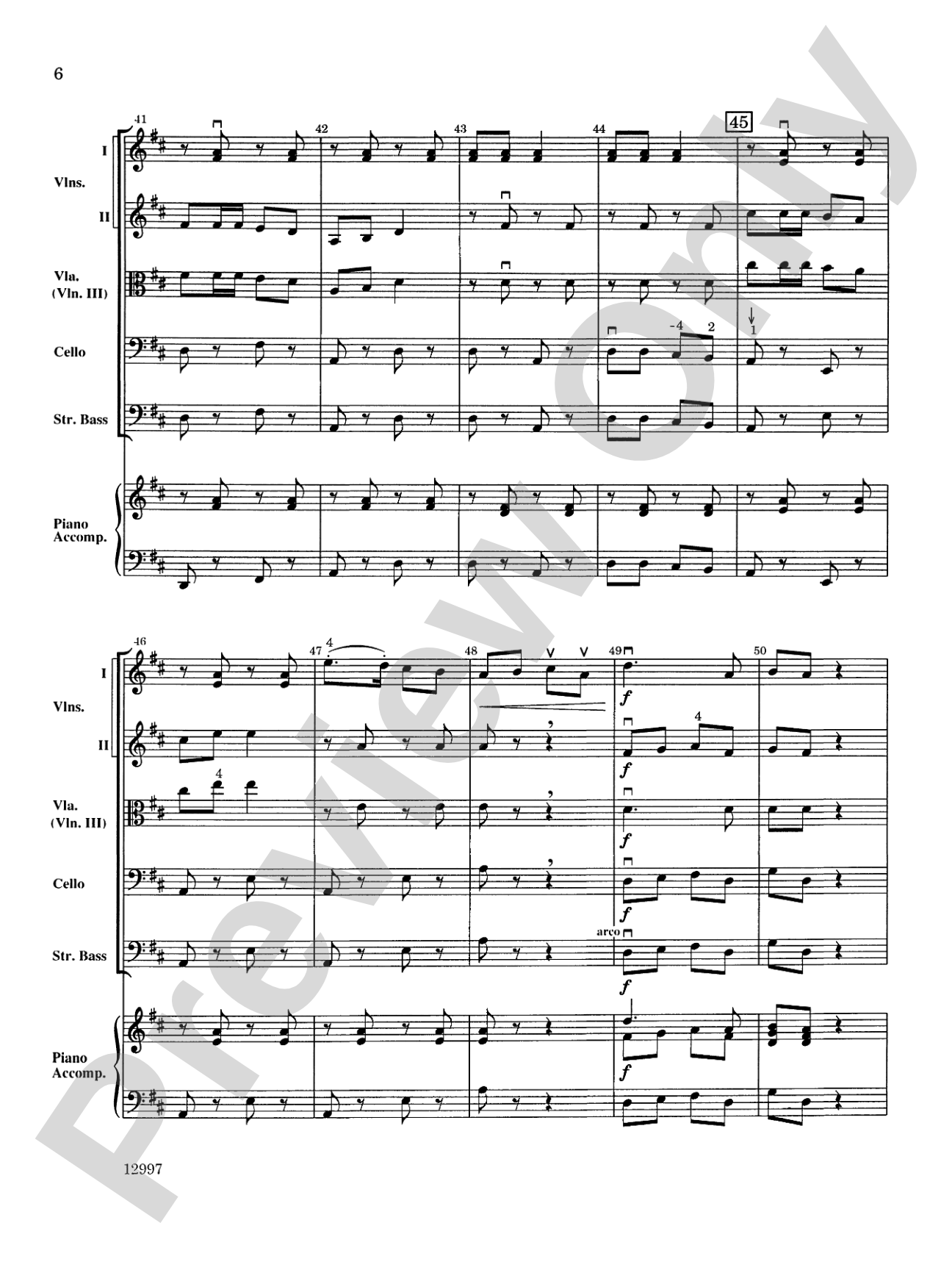 Holiday Hoedown: String Orchestra Conductor Score & Parts