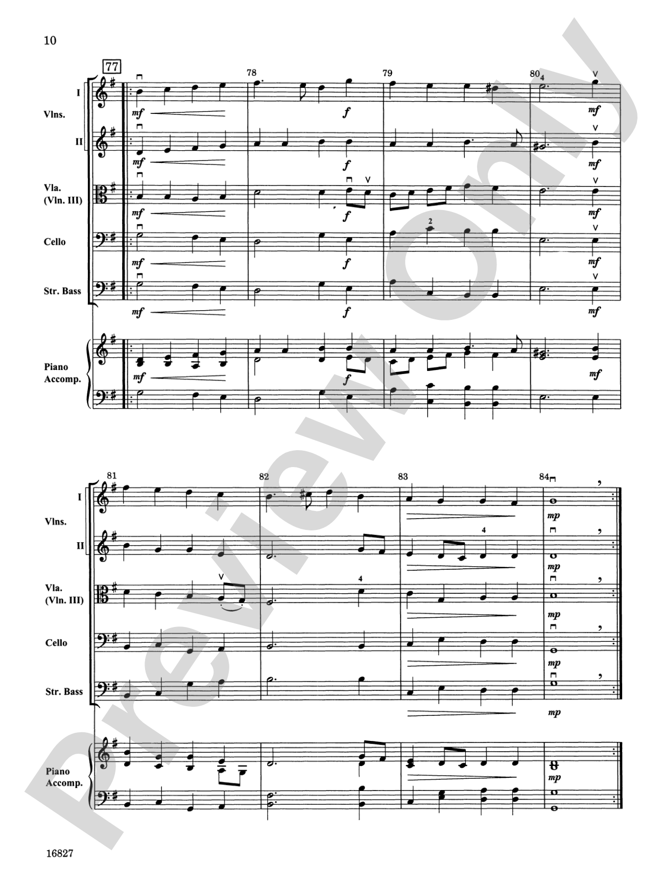 Renaissance Suite: String Orchestra Conductor Score & Parts