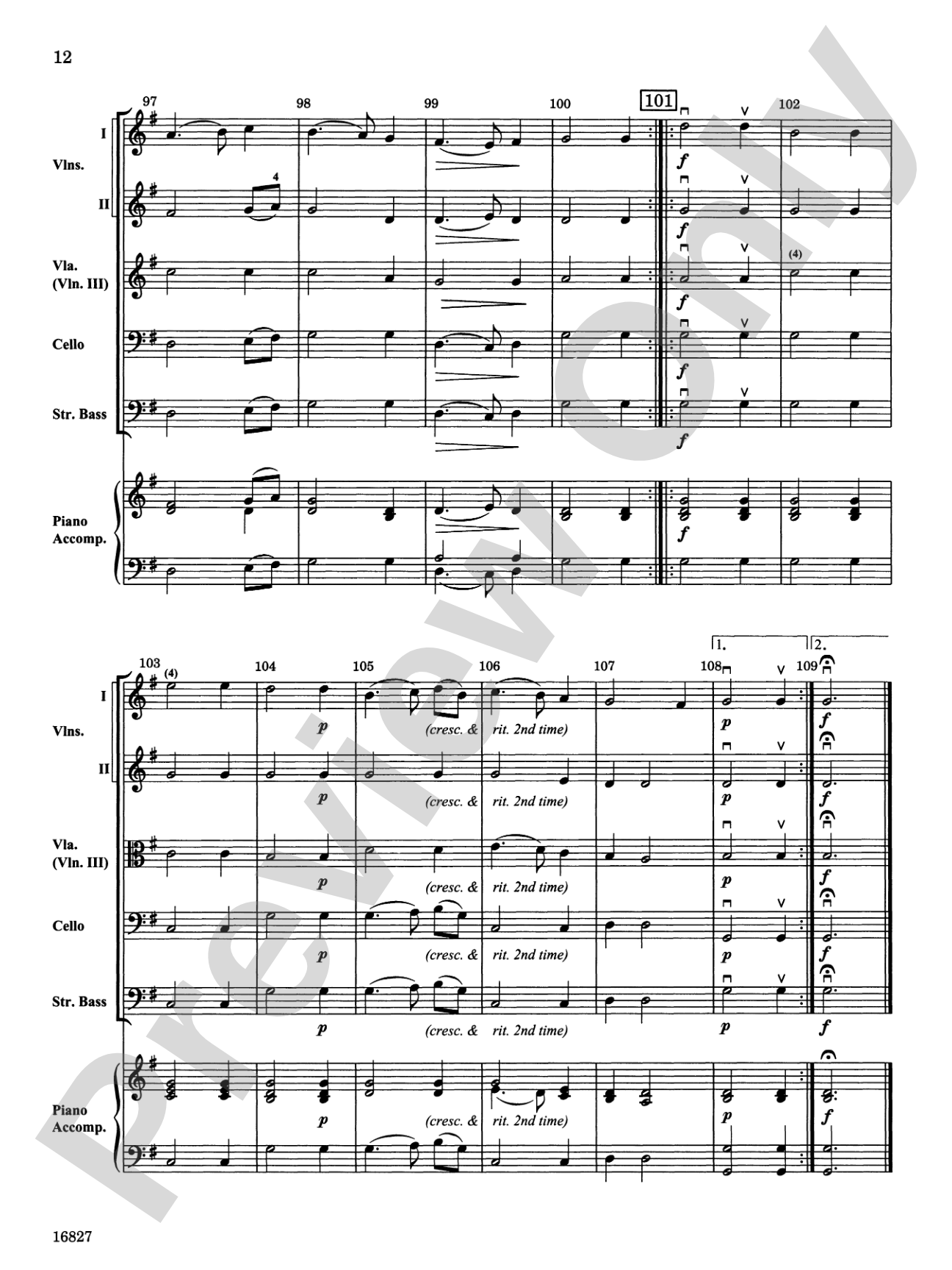 Renaissance Suite: String Orchestra Conductor Score & Parts