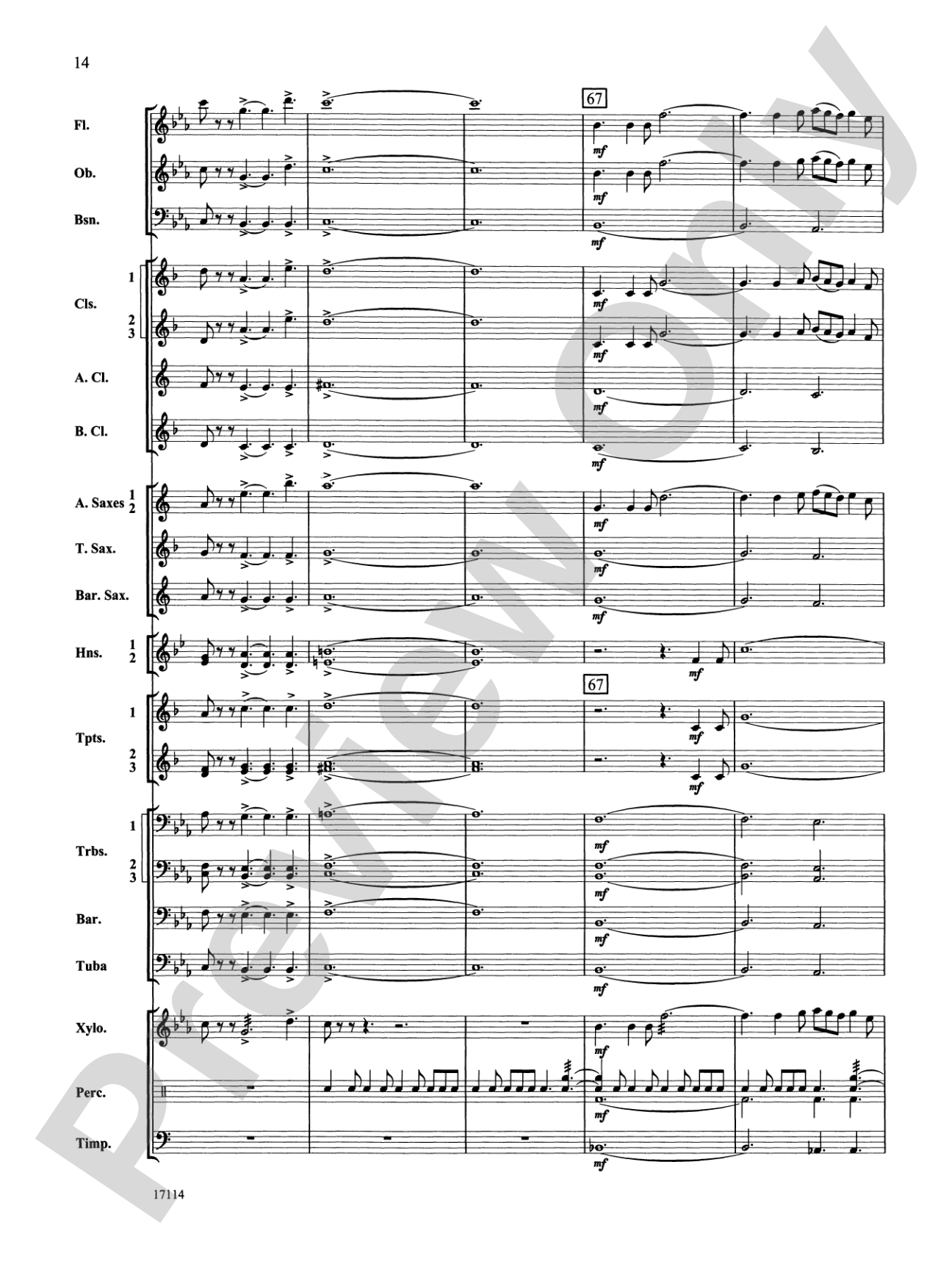 Fantasia on an Irish Hymn: Concert Band Conductor Score & Parts