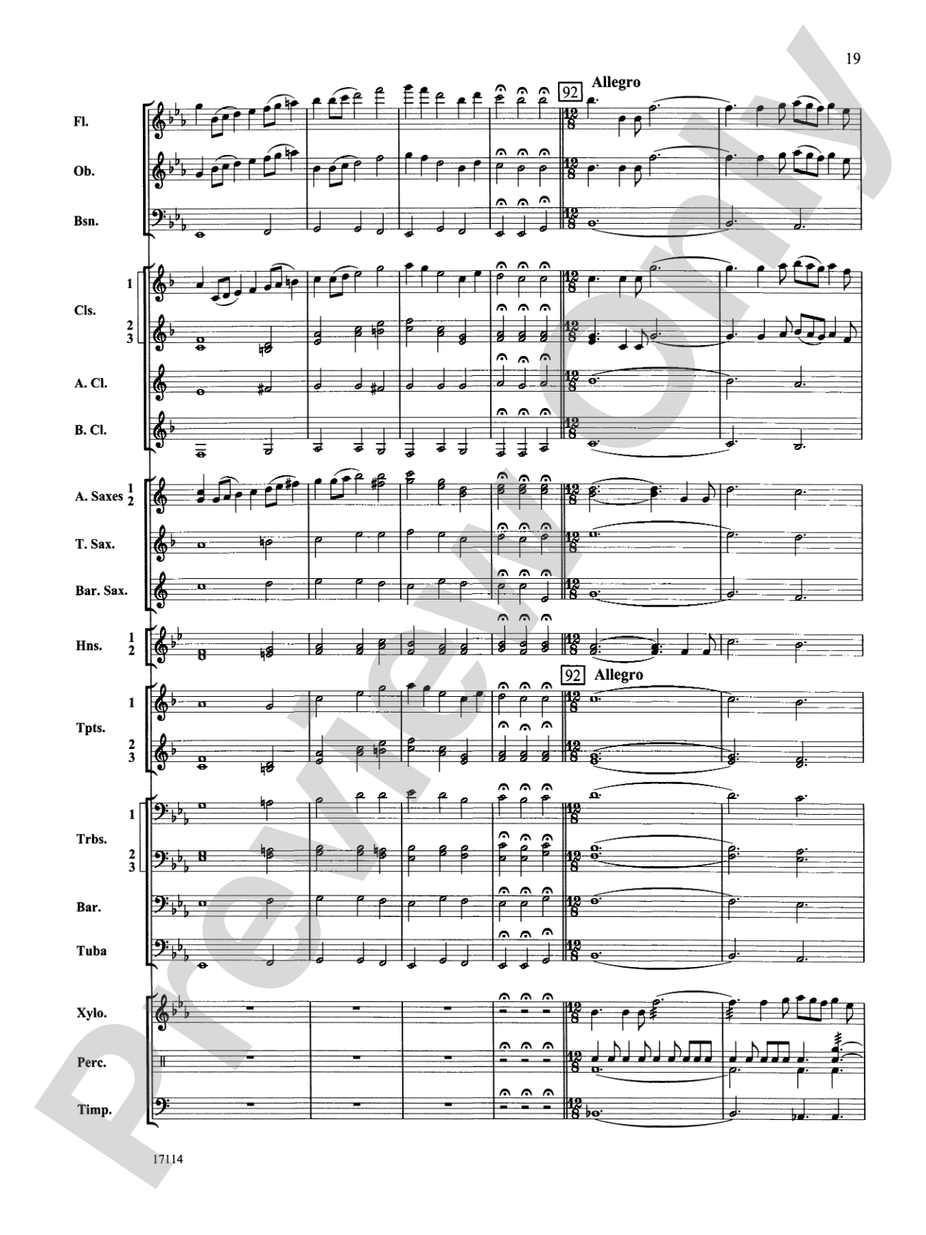 Fantasia on an Irish Hymn: Concert Band Conductor Score & Parts