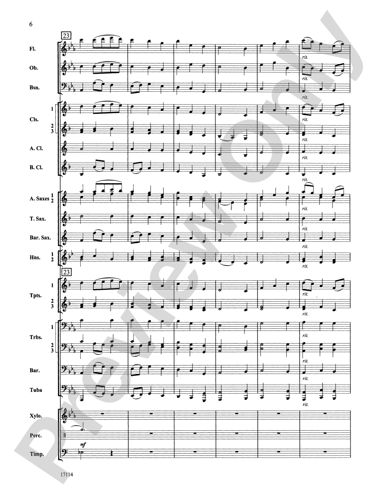 Fantasia on an Irish Hymn: Concert Band Conductor Score & Parts