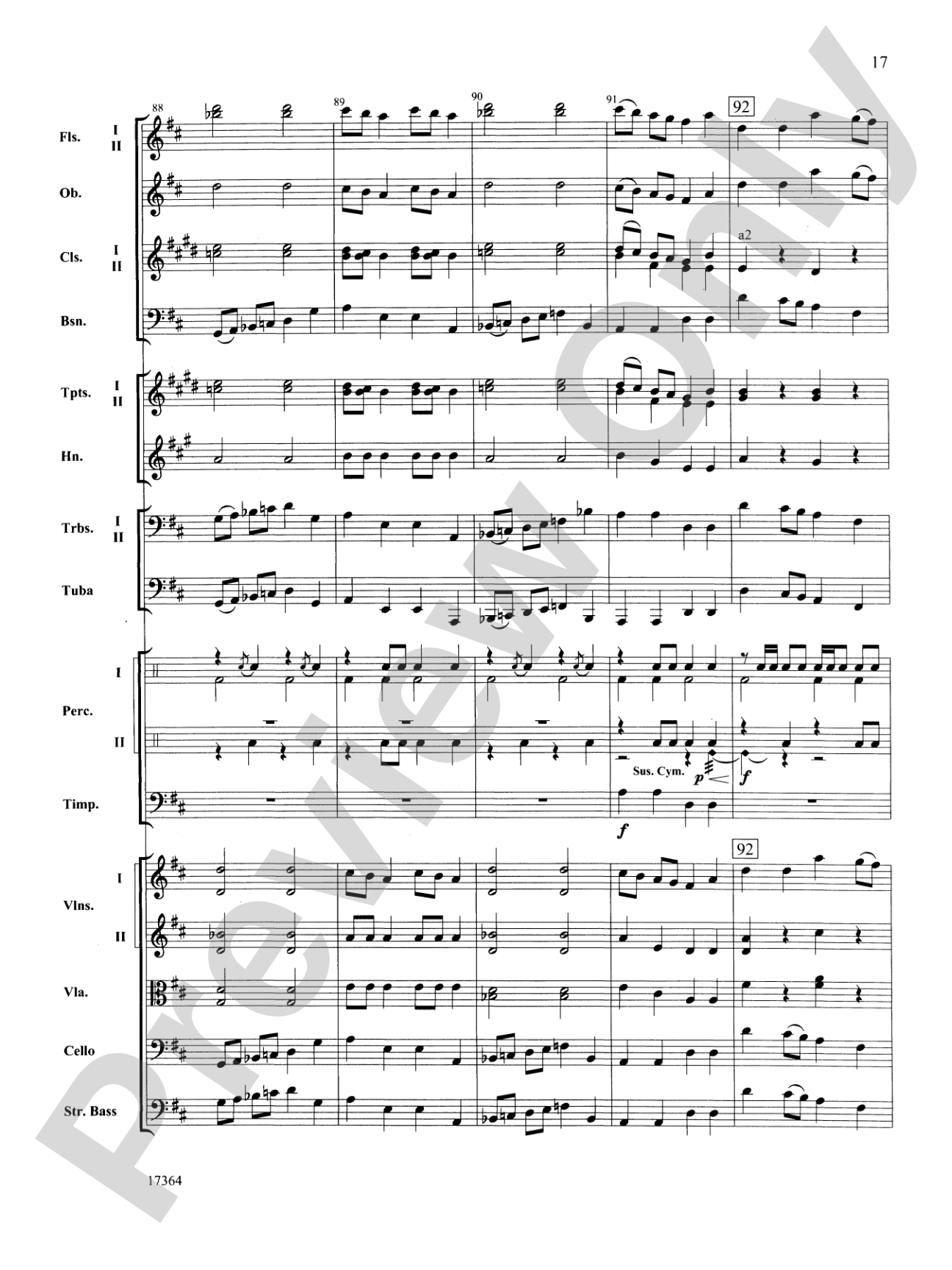 Slavonic Legend: Full Orchestra Conductor Score & Parts