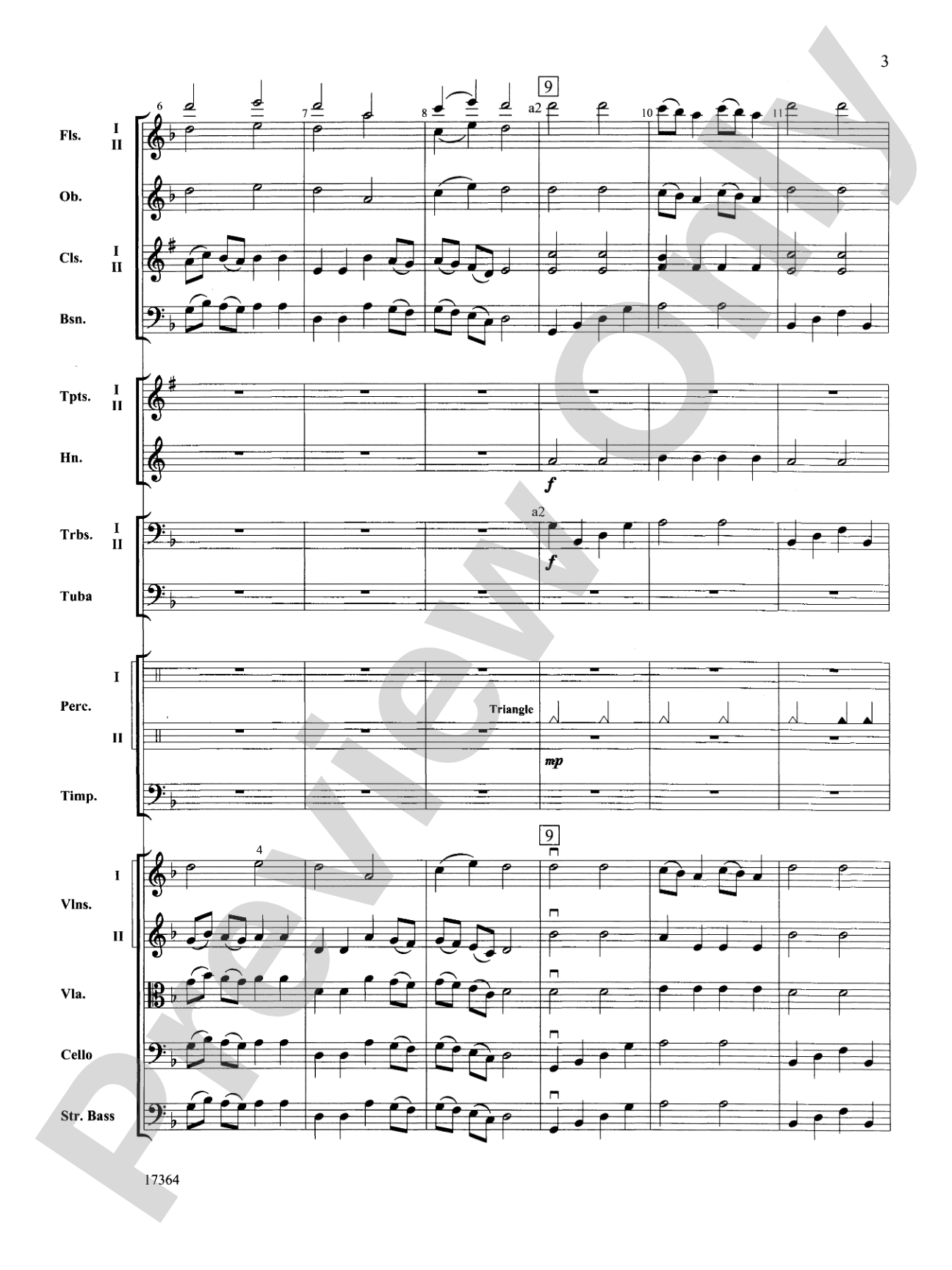 Slavonic Legend: Full Orchestra Conductor Score & Parts