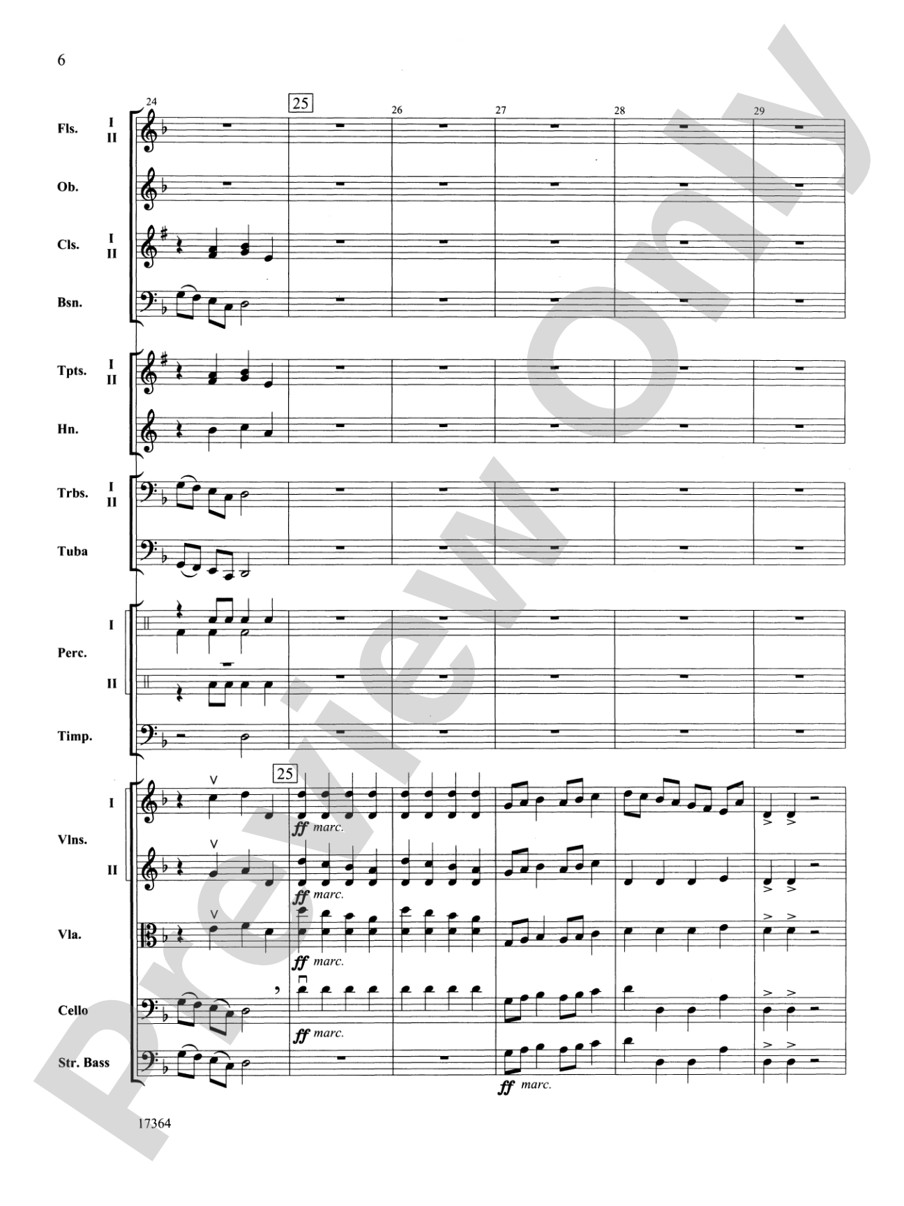 Slavonic Legend: Full Orchestra Conductor Score & Parts