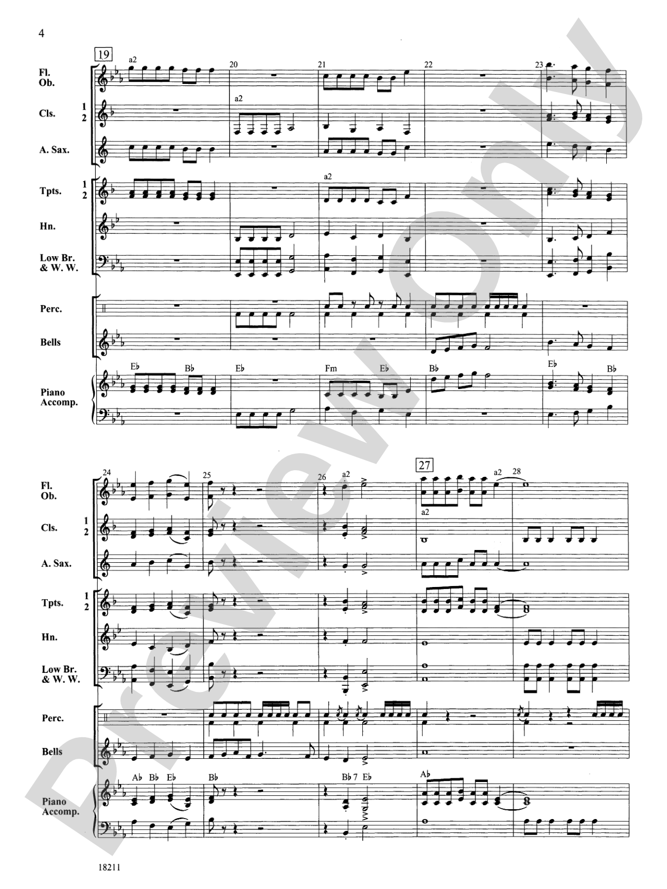 North Pole Sleigh Ride: Concert Band Conductor Score & Parts