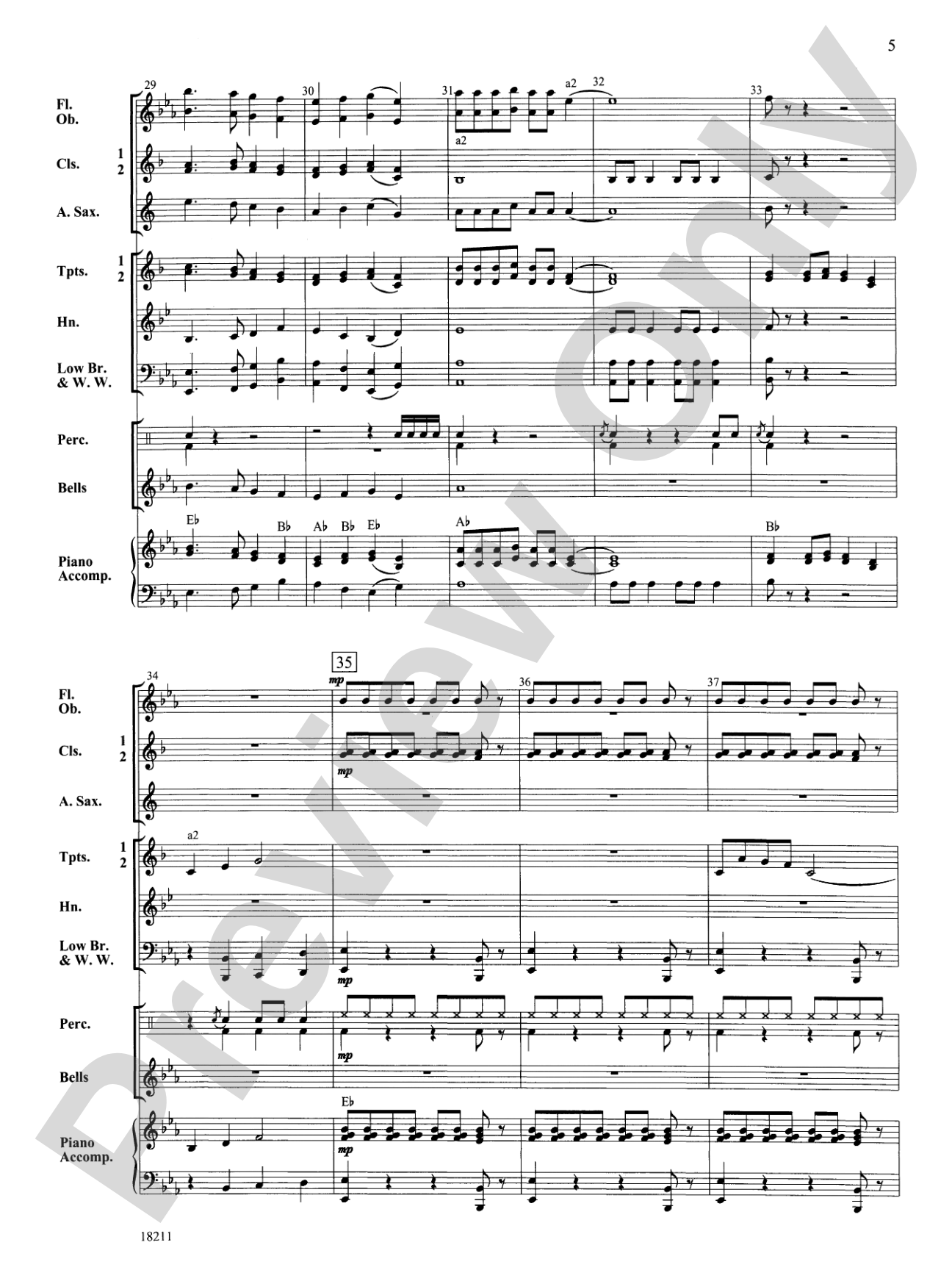 North Pole Sleigh Ride: Concert Band Conductor Score & Parts