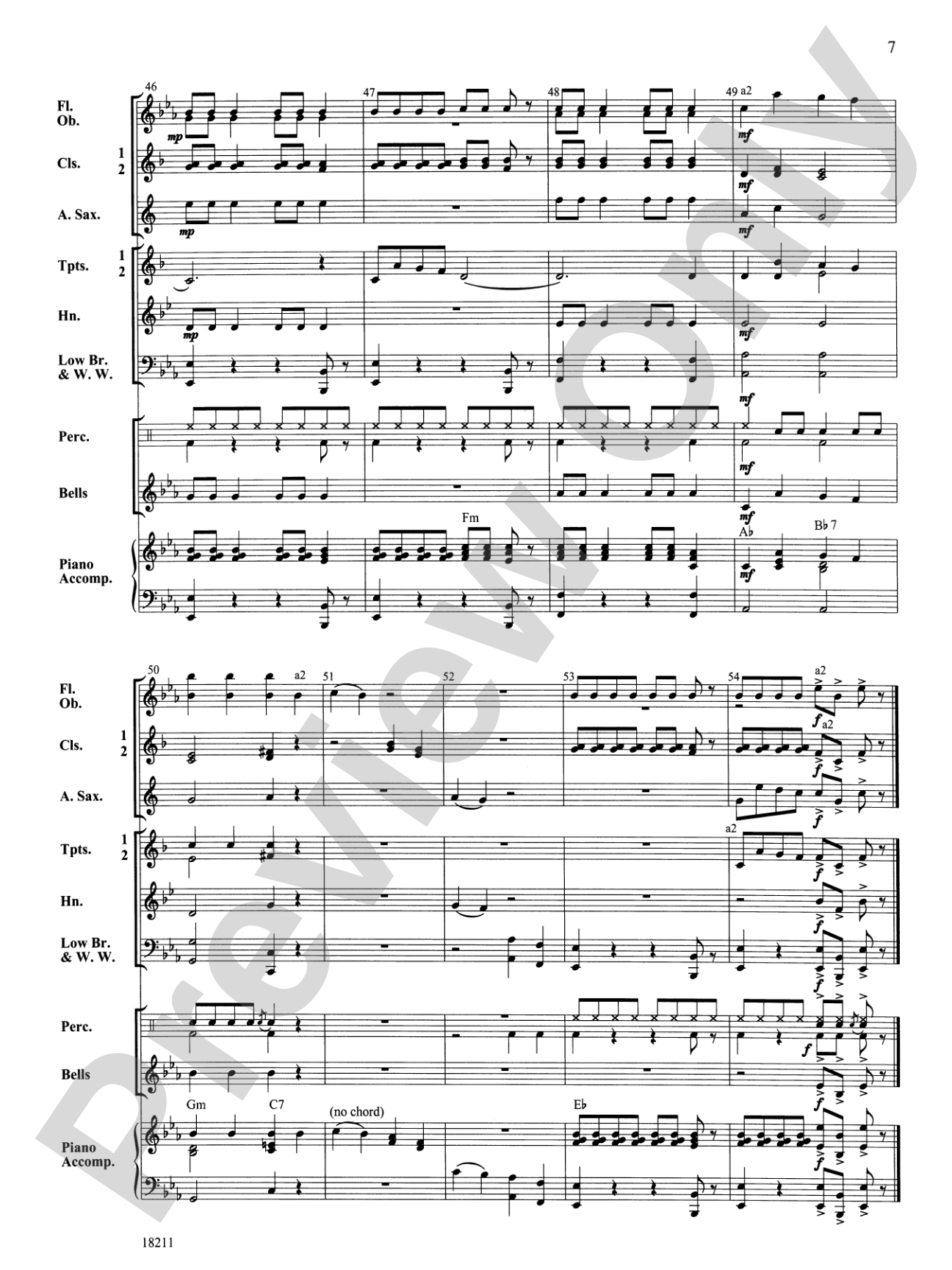 North Pole Sleigh Ride: Concert Band Conductor Score & Parts