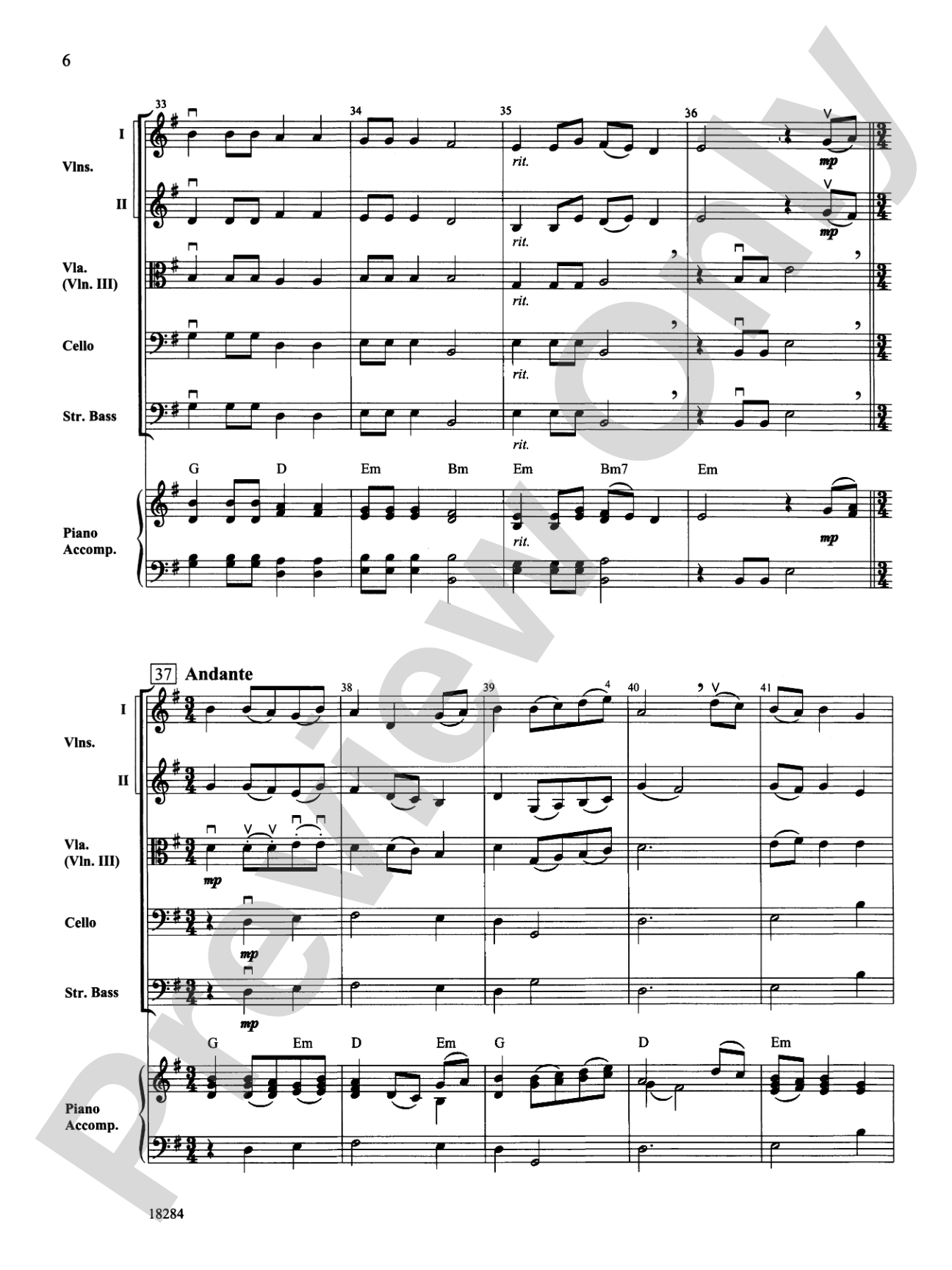 Folk Festival: String Orchestra Conductor Score & Parts