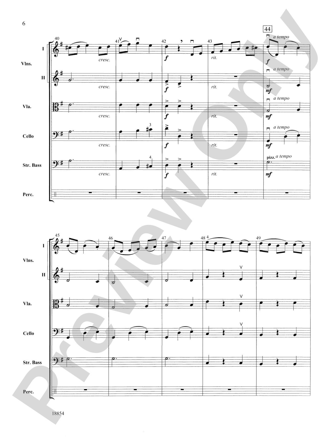 DECKorations: String Orchestra Conductor Score & Parts