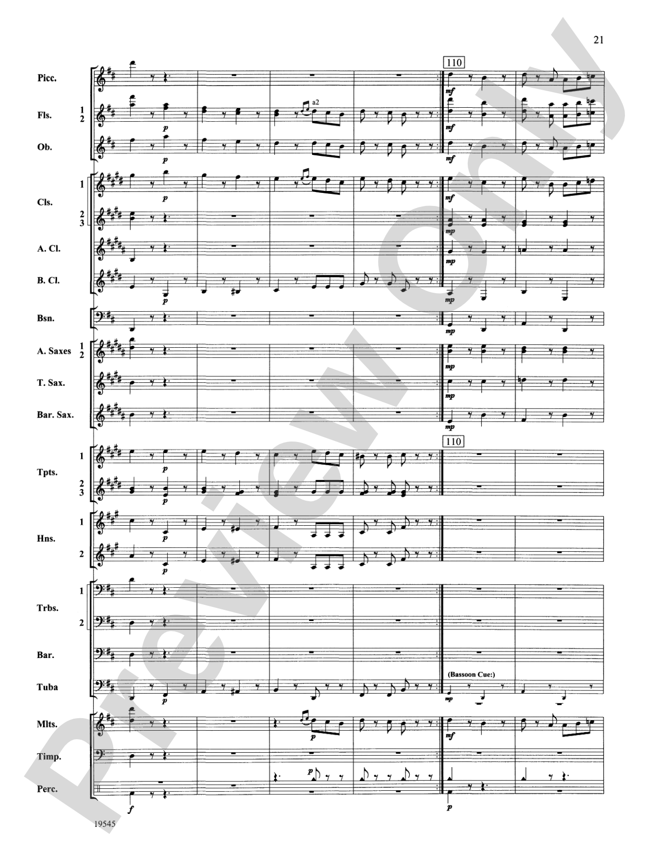 Funeral March of a Marionette: Concert Band Conductor Score & Parts