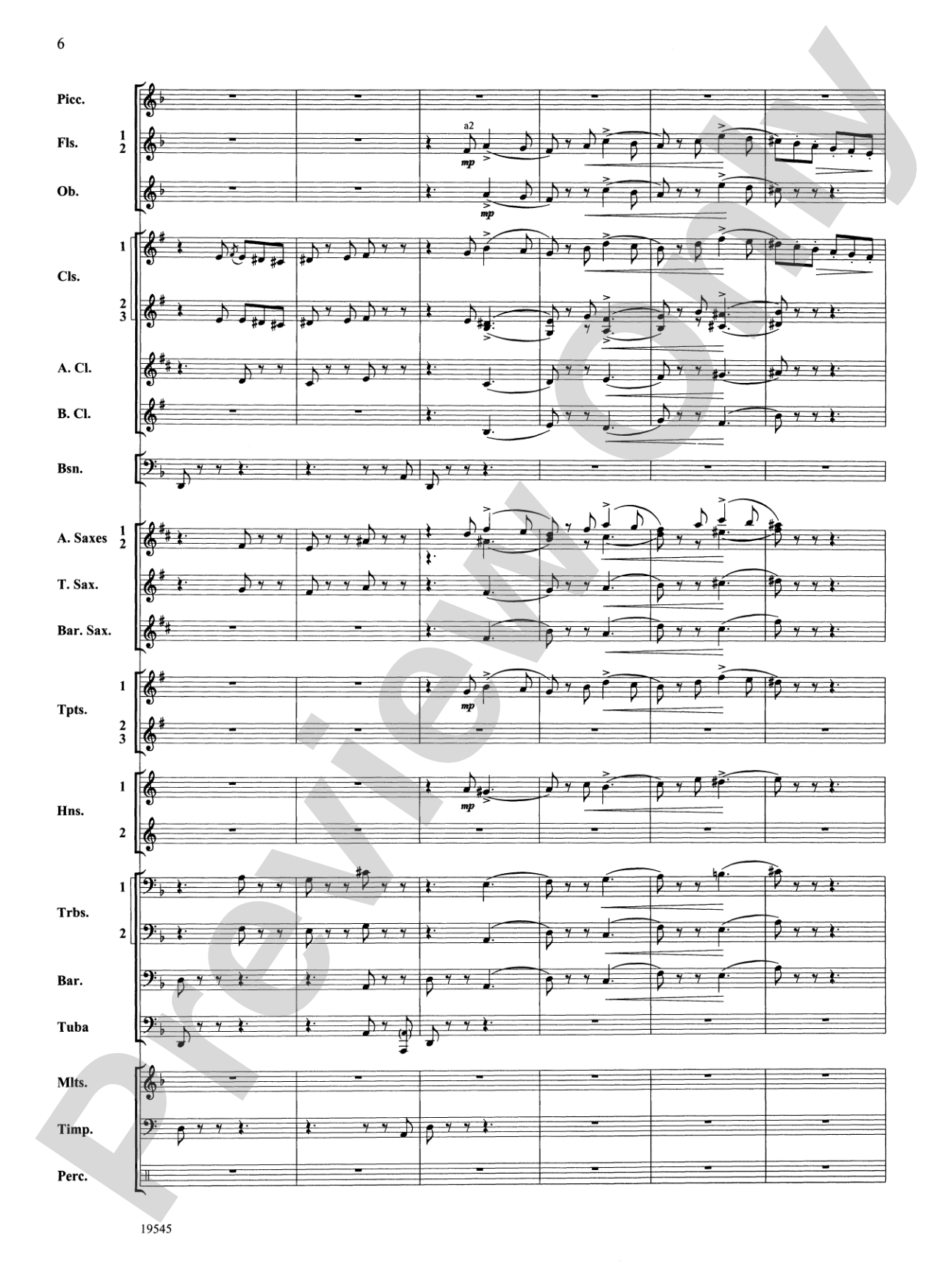 Funeral March of a Marionette: Concert Band Conductor Score & Parts
