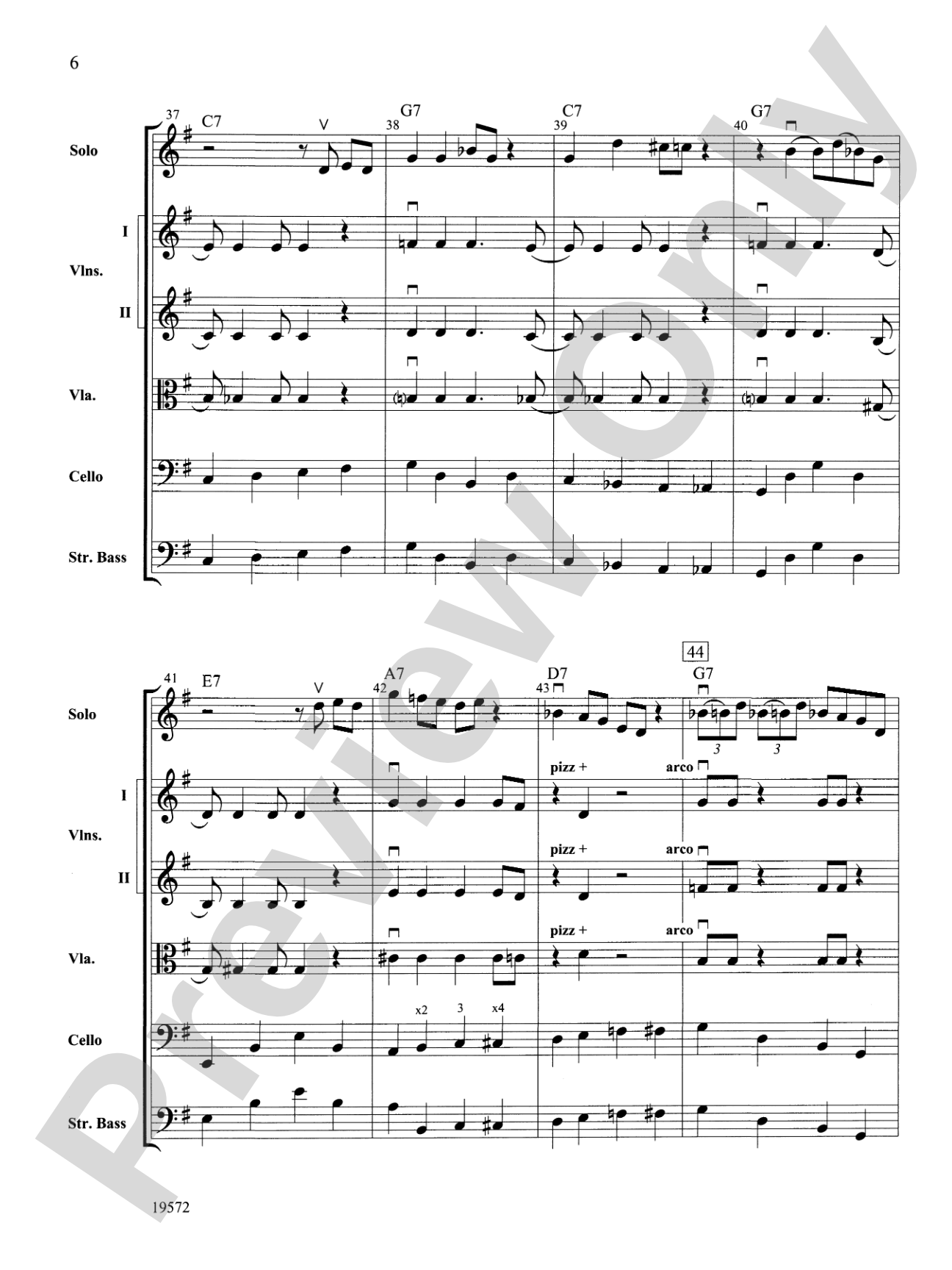 Nobody Knows the Trouble I've Seen: String Orchestra Conductor Score & Parts