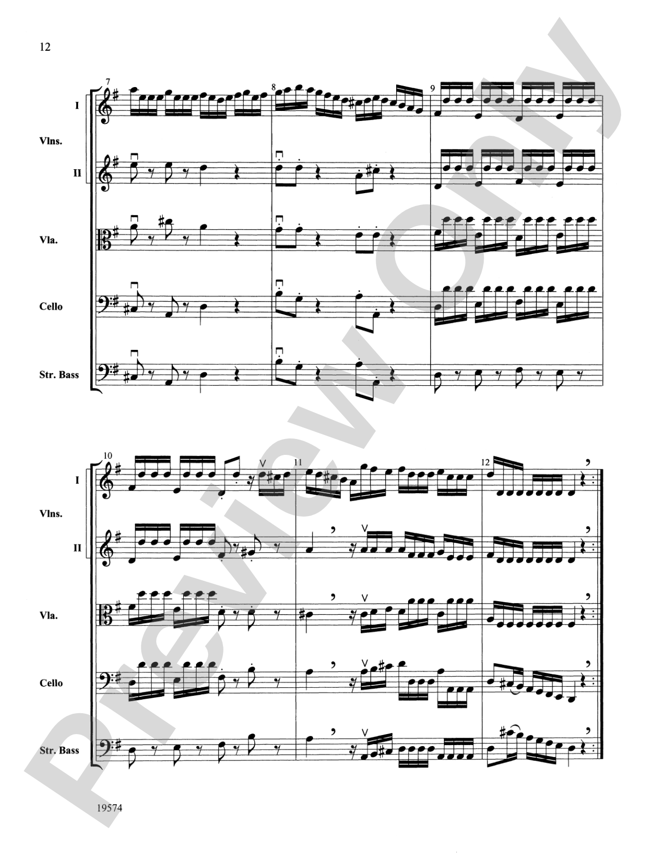 Selections from Don Quixote Suite: String Orchestra Conductor Score & Parts
