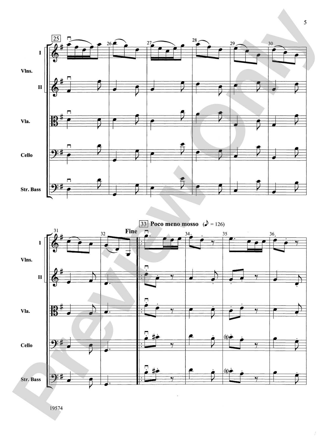 Selections from Don Quixote Suite: String Orchestra Conductor Score & Parts