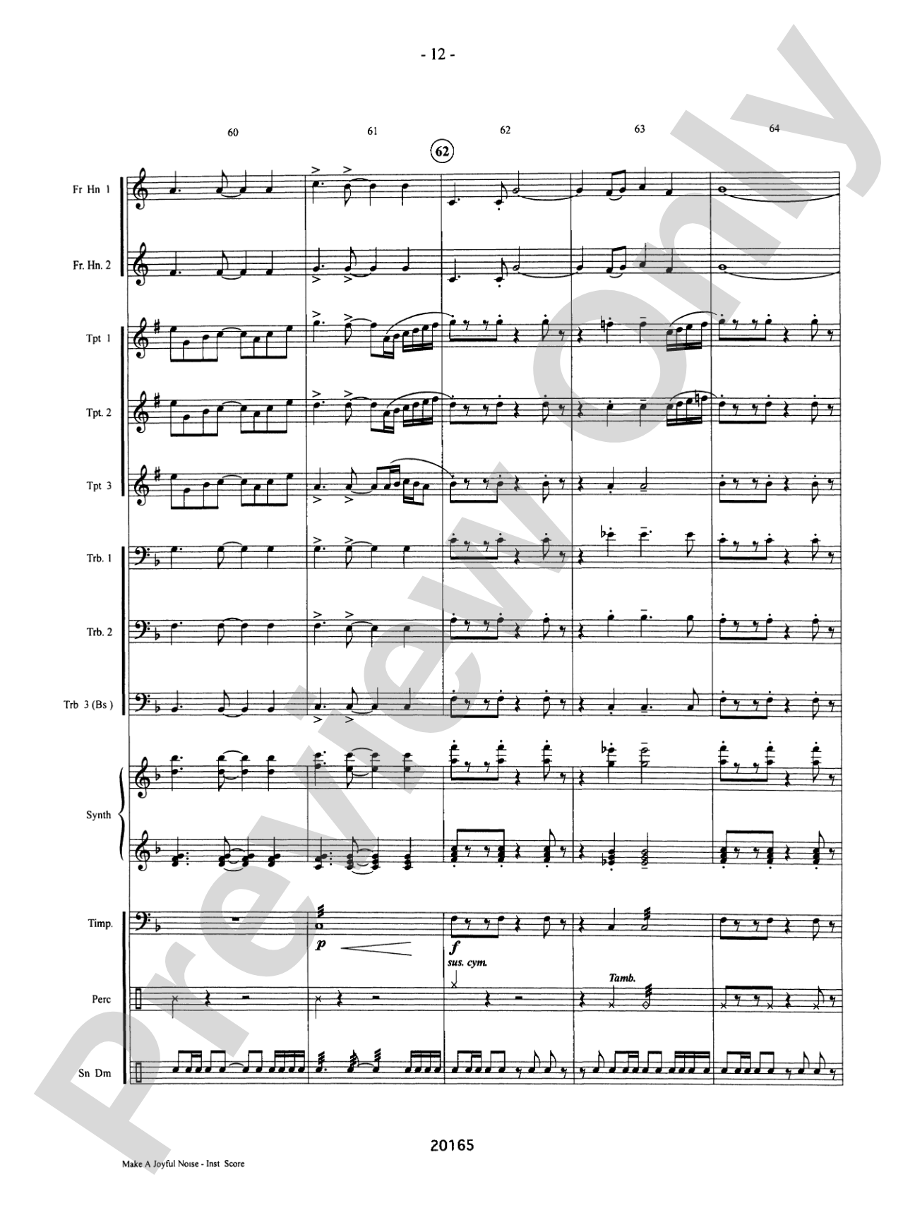 Make a Joyful Noise: Choral SoundPax