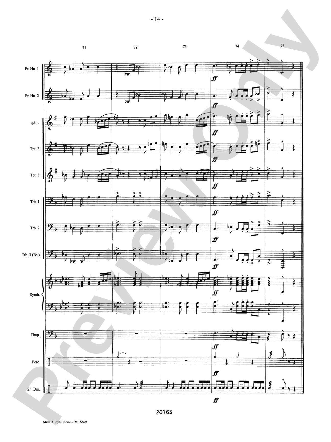 Make a Joyful Noise: Choral SoundPax