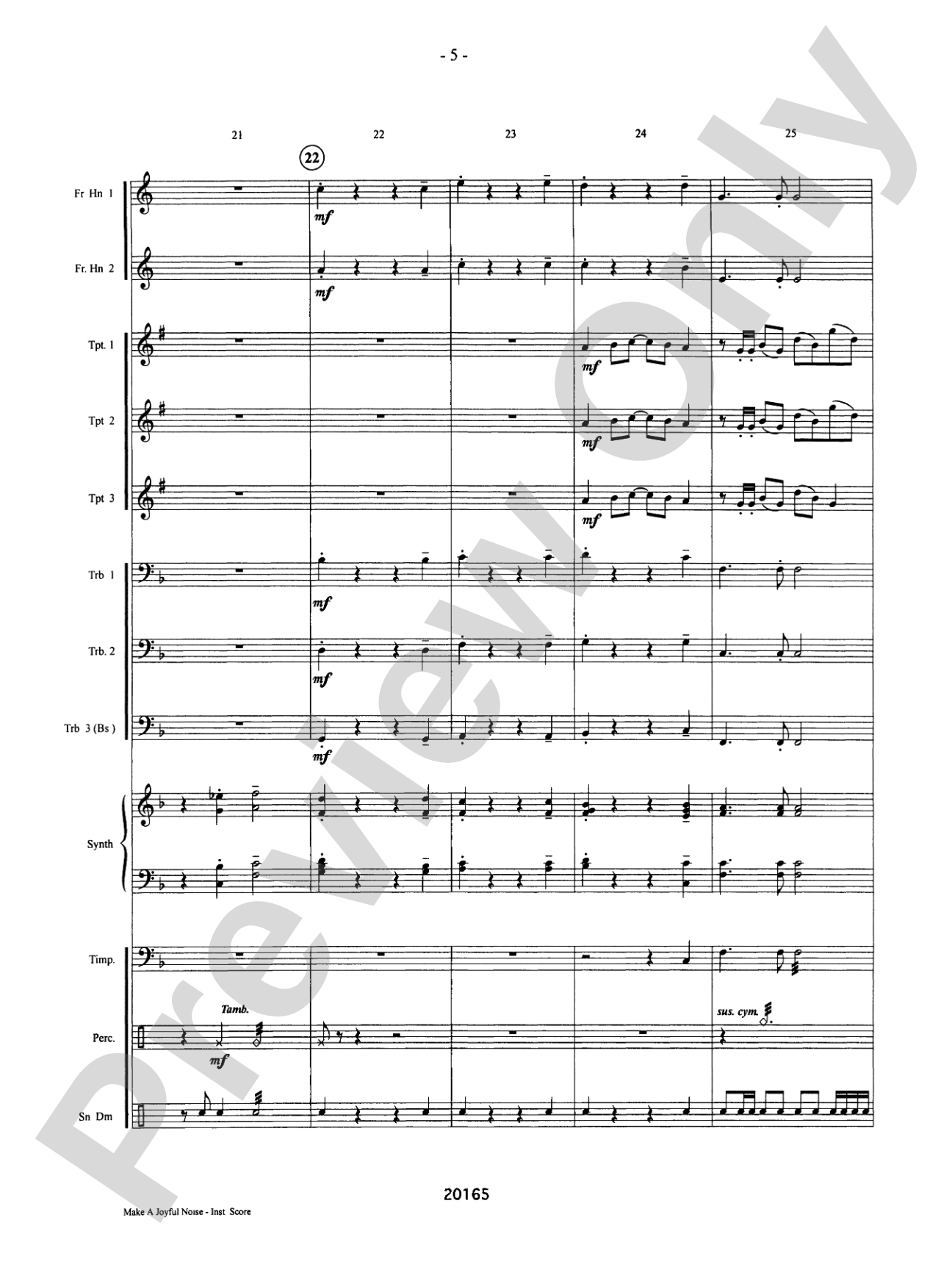Make a Joyful Noise: Choral SoundPax