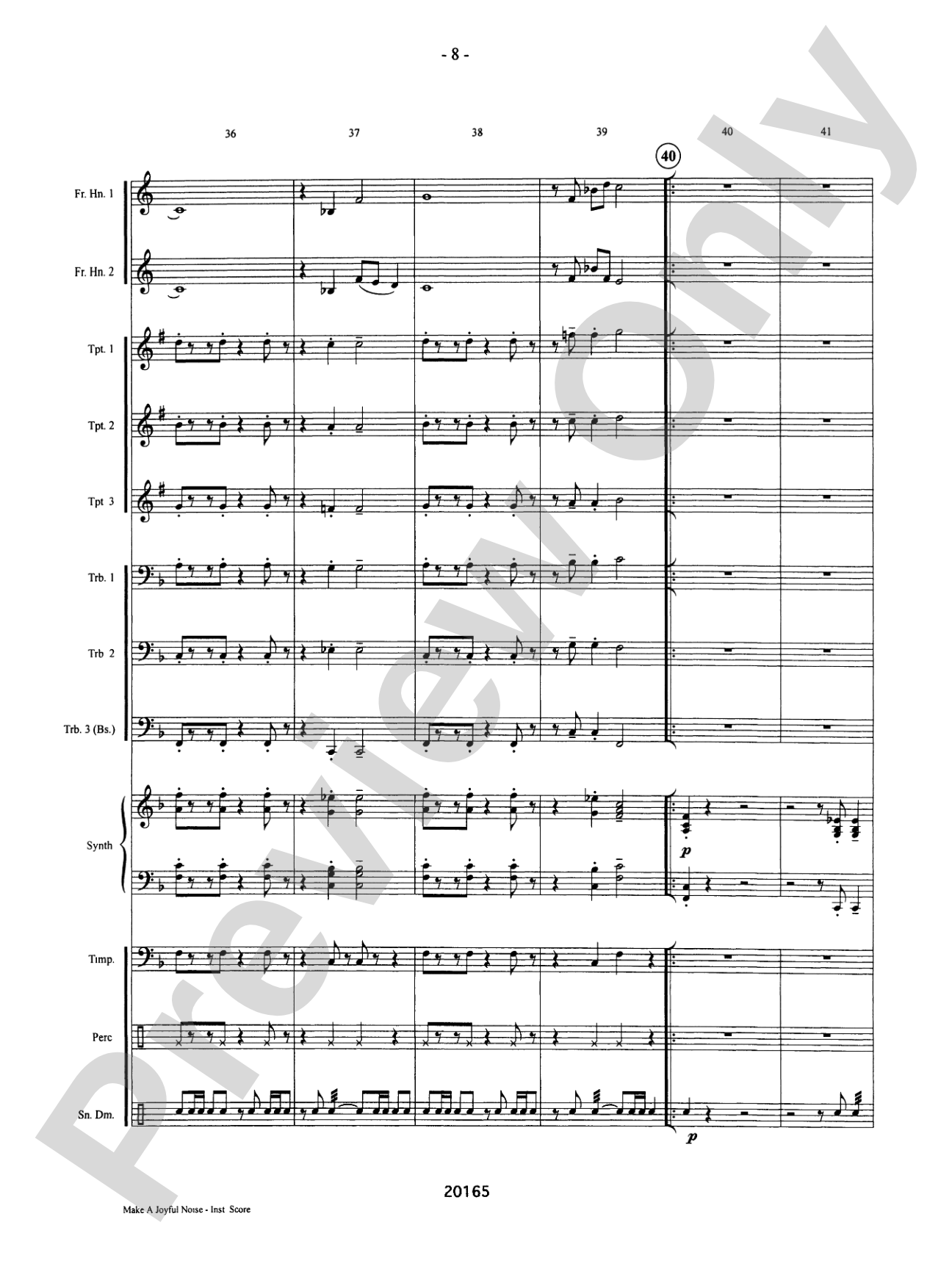 Make a Joyful Noise: Choral SoundPax
