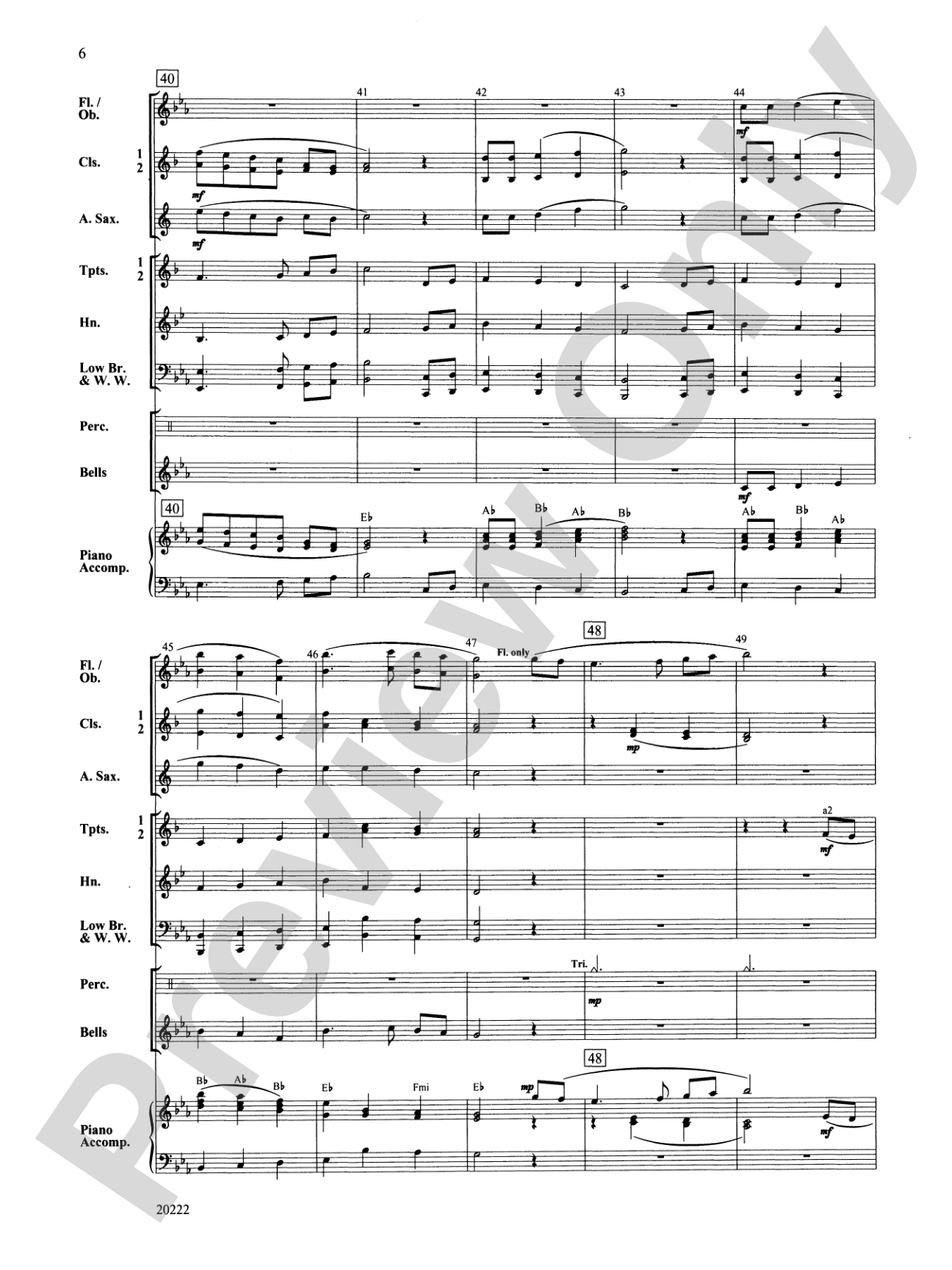In a Christmas Mood: Concert Band Conductor Score & Parts