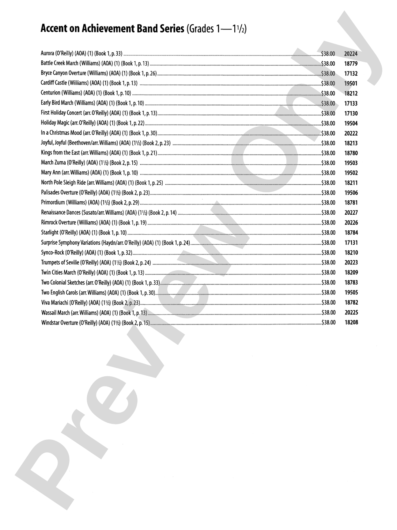 In a Christmas Mood: Concert Band Conductor Score & Parts