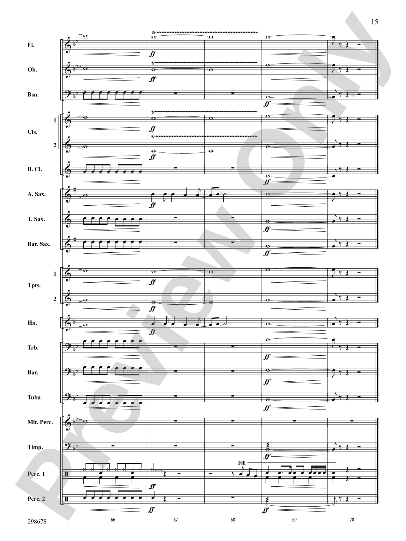 My Life Would Suck Without You: Concert Band Conductor Score & Parts