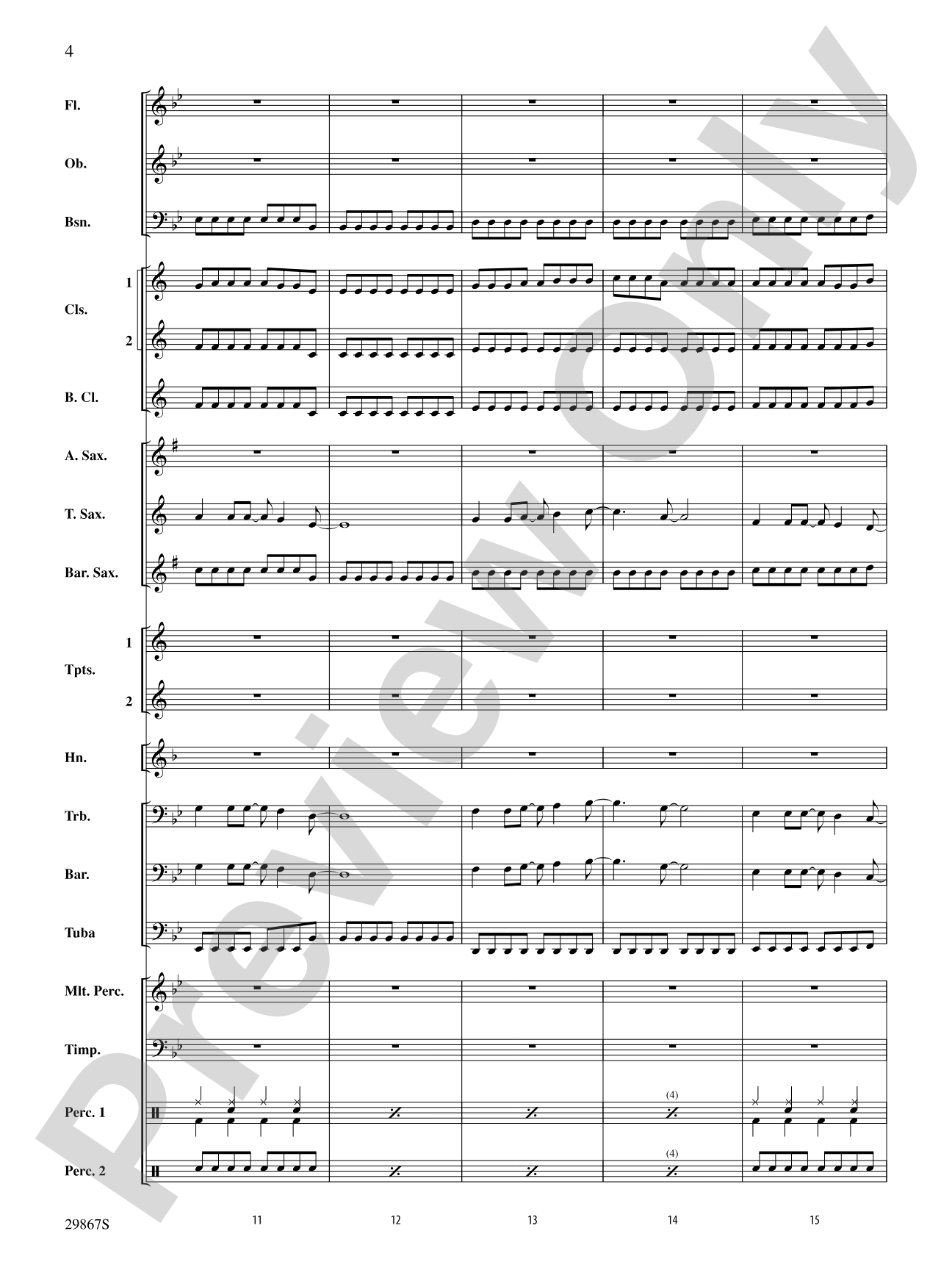 My Life Would Suck Without You: Concert Band Conductor Score & Parts